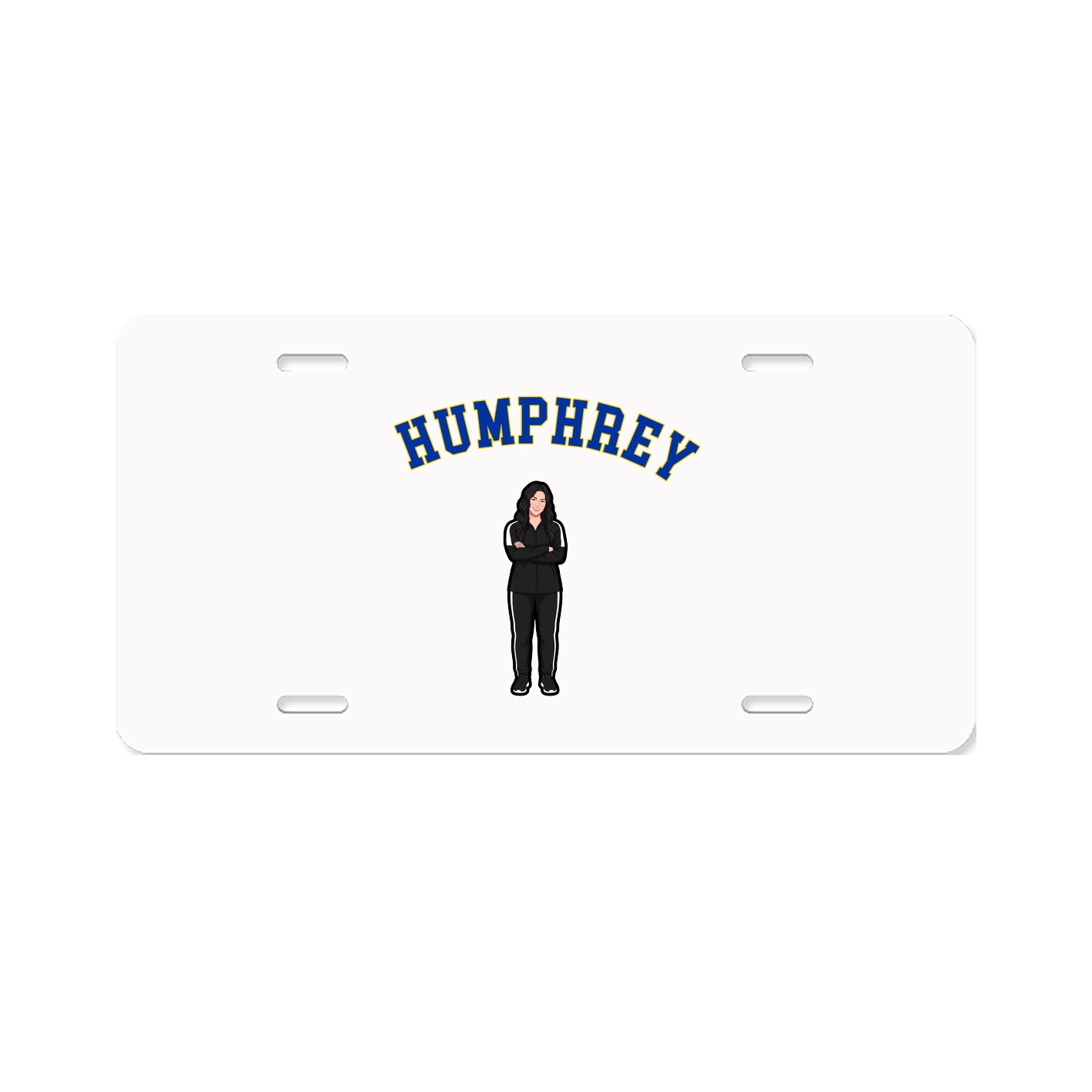 License Plate — Shirsey Arch in Classic