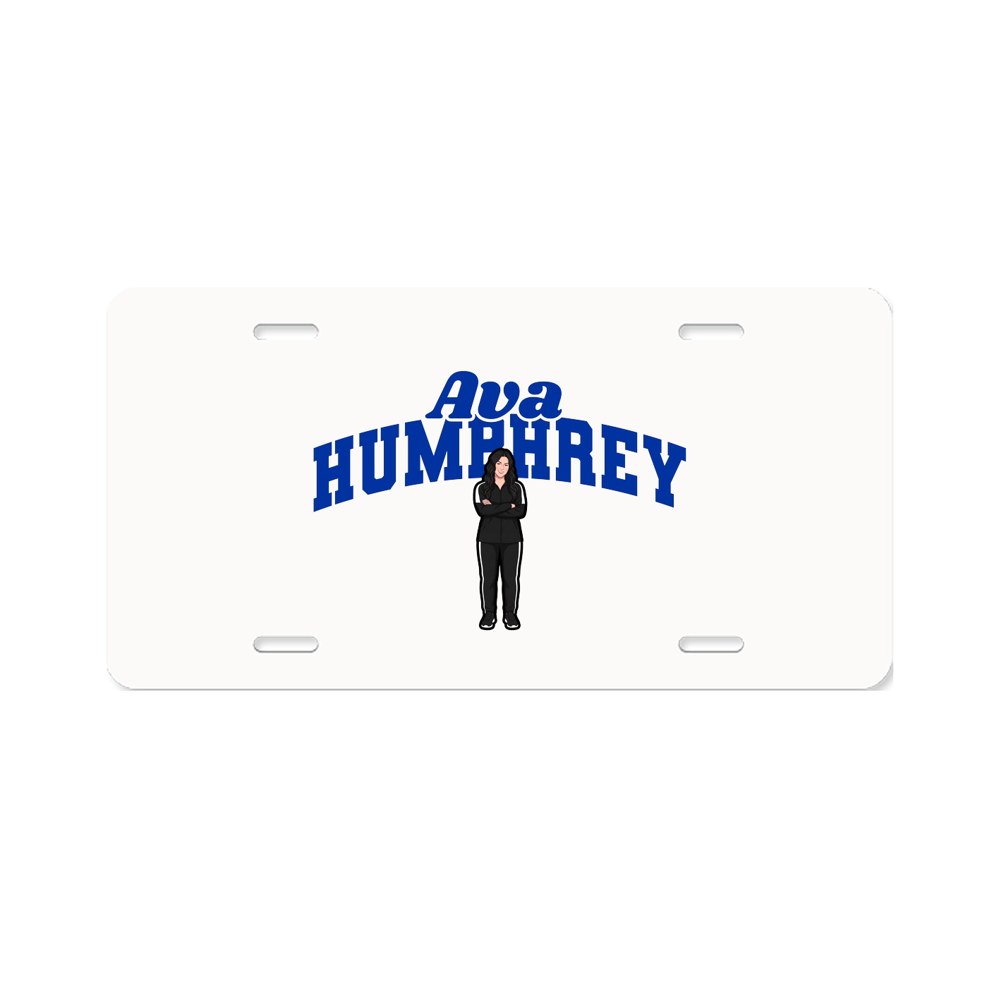 License Plate — Signature Arch in Classic