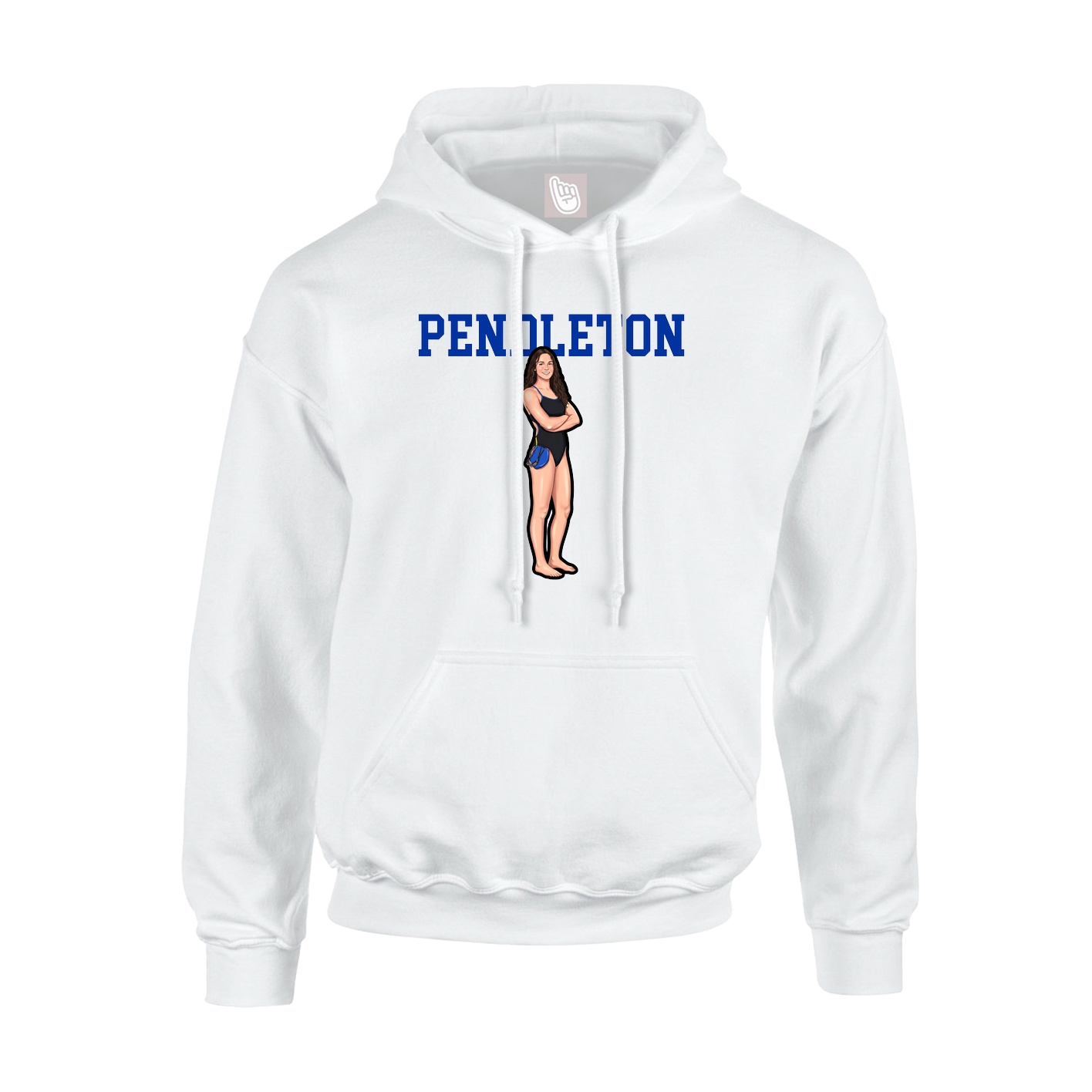 Hoodie — Shirsey in White