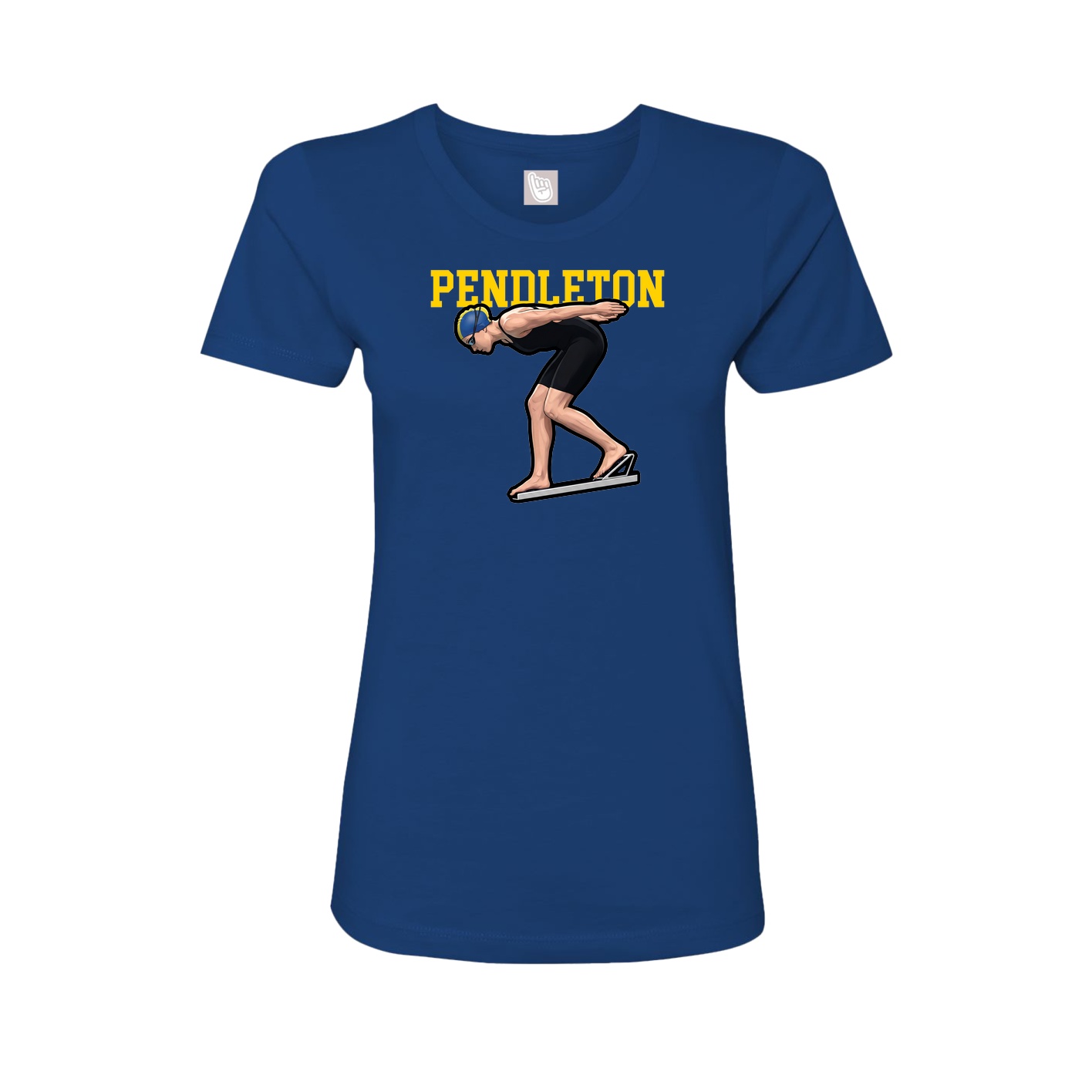 Fitted Women's Tee — Shirsey in Royal