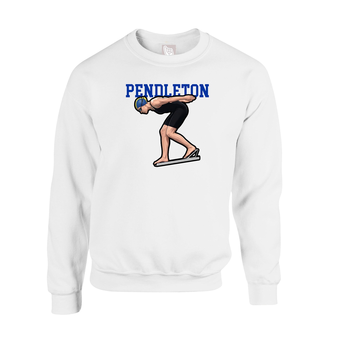 Fleece Crew — Shirsey in White