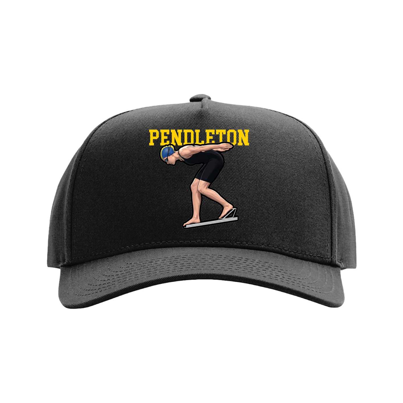 Full Fabric Five-Panel Champ Cap