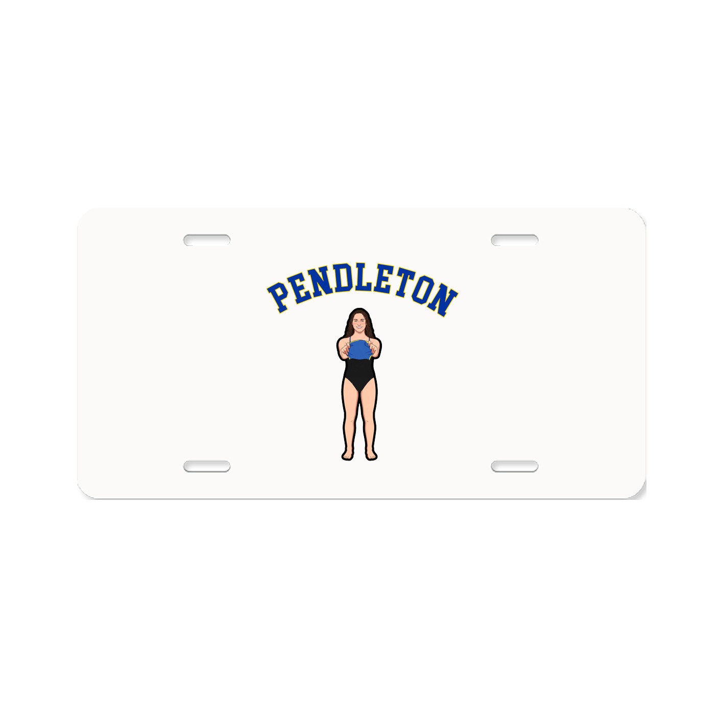 License Plate — Shirsey Arch in Classic