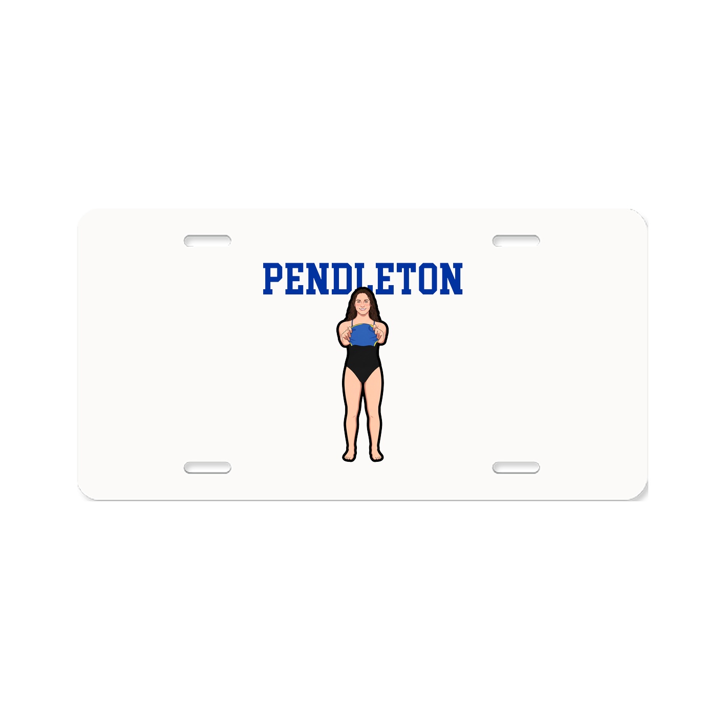 License Plate — Shirsey in Classic