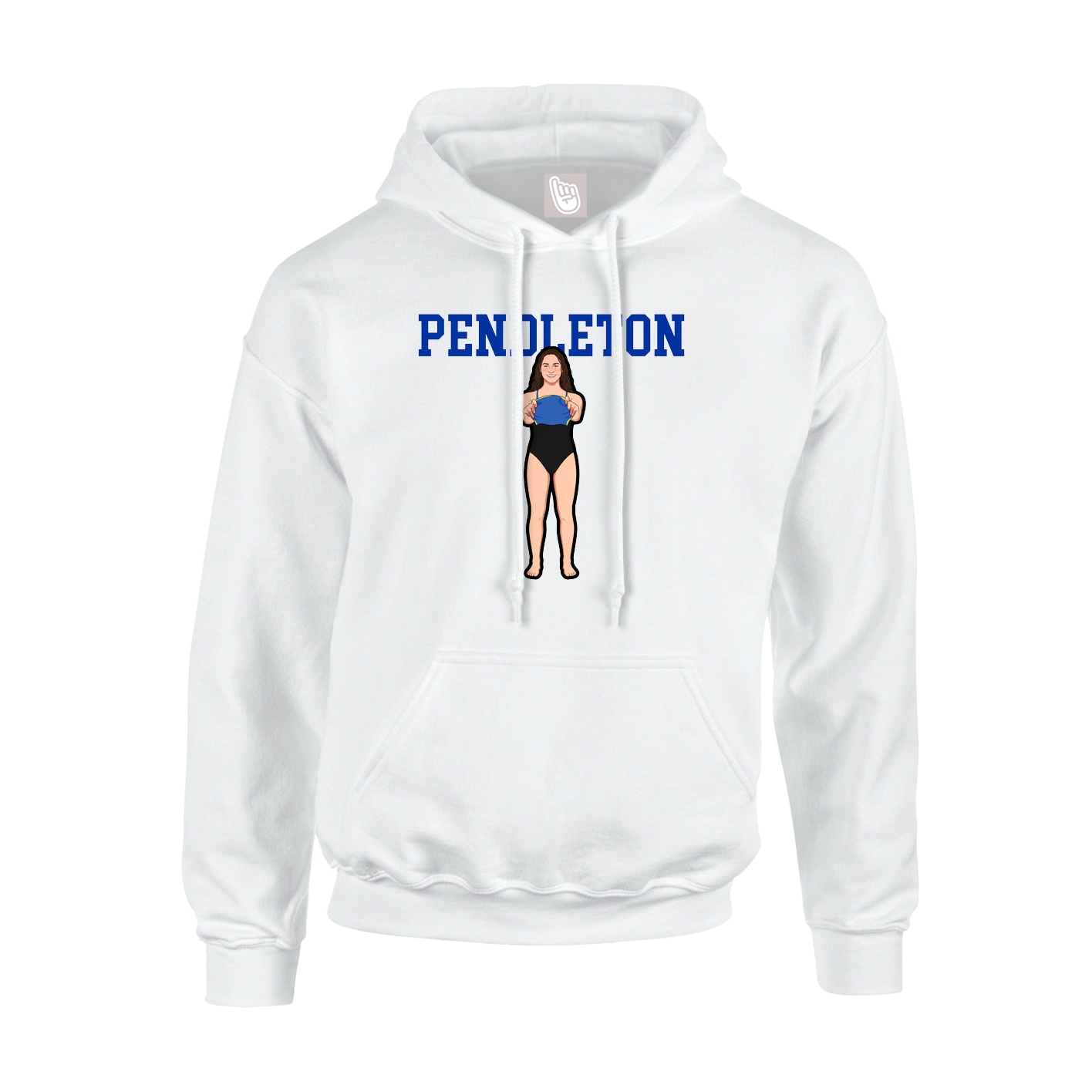 Youth Hoodie — Shirsey in White