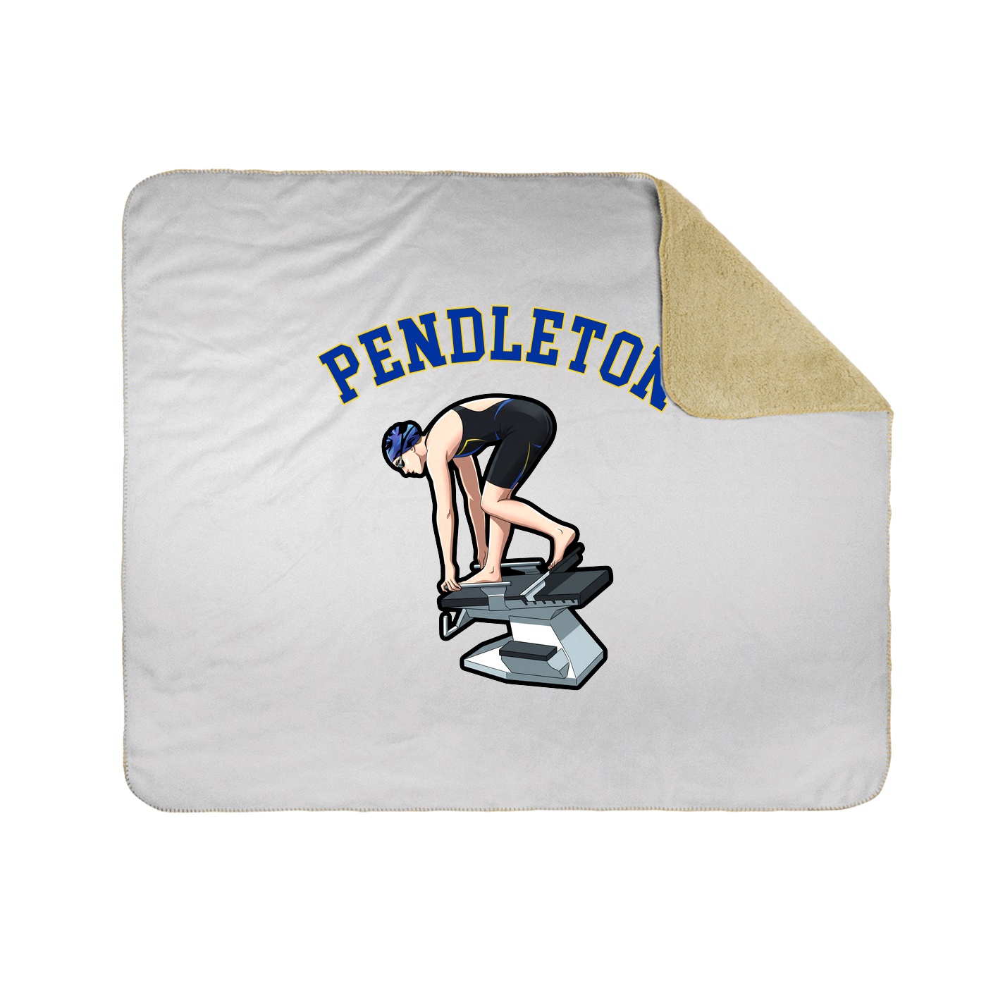 Throw Blanket — Shirsey Arch in White