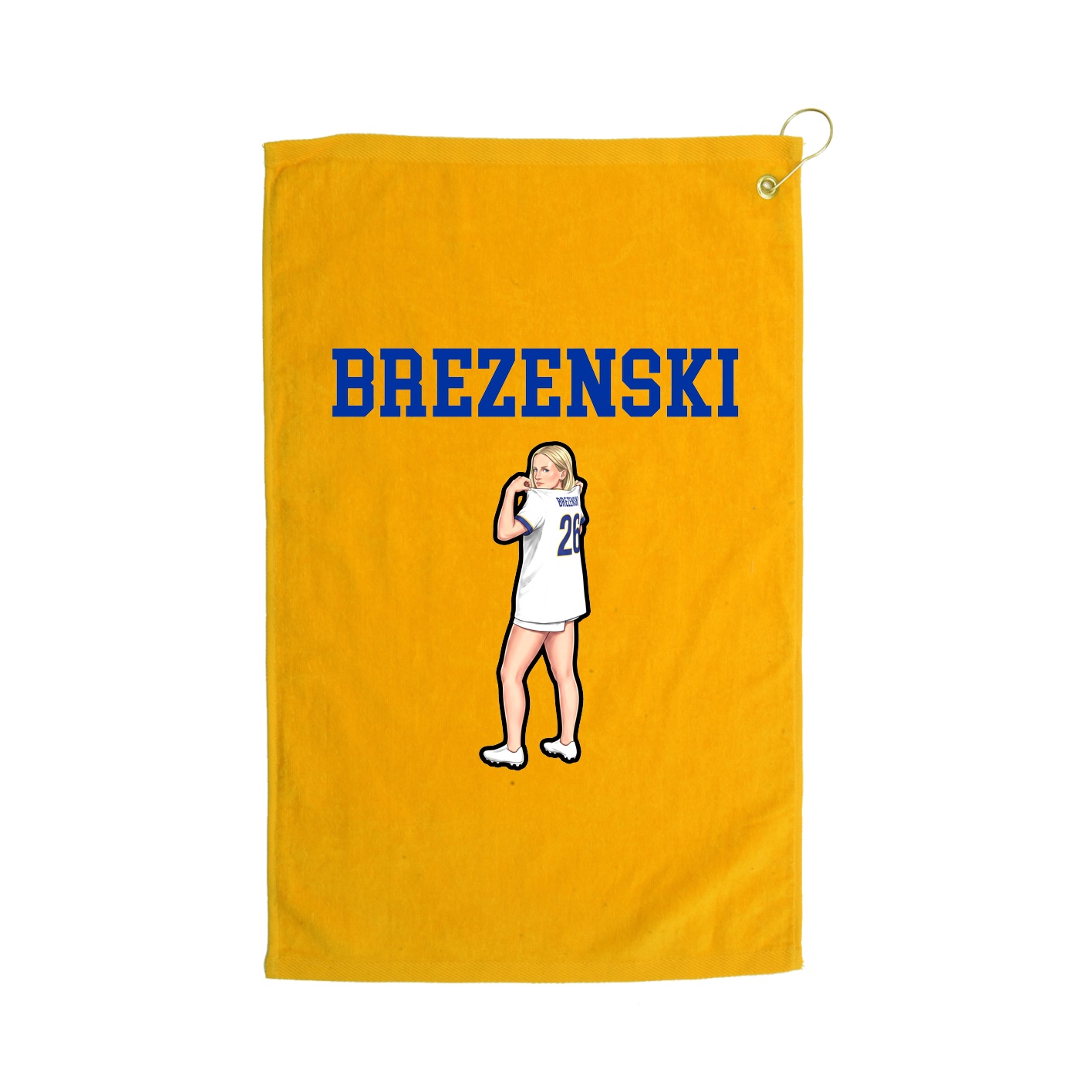 Golf Towel — Shirsey in Gold