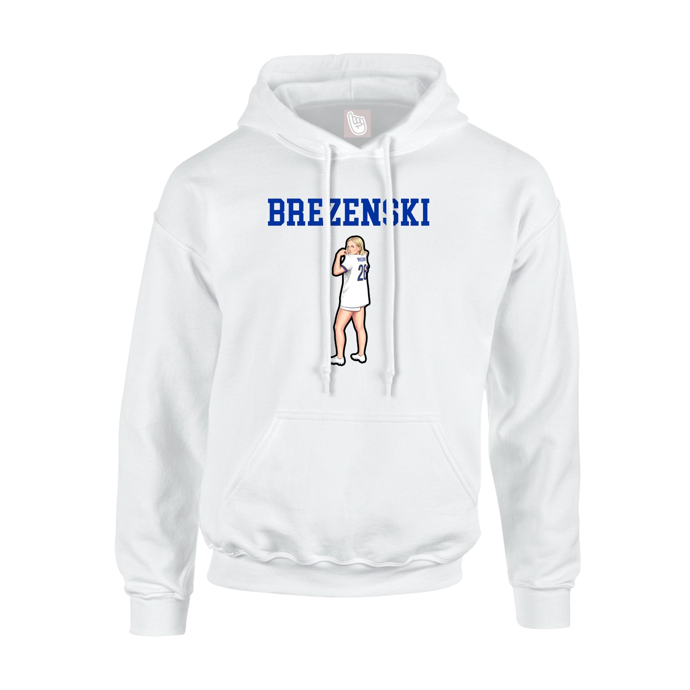 Youth Hoodie — Shirsey in White