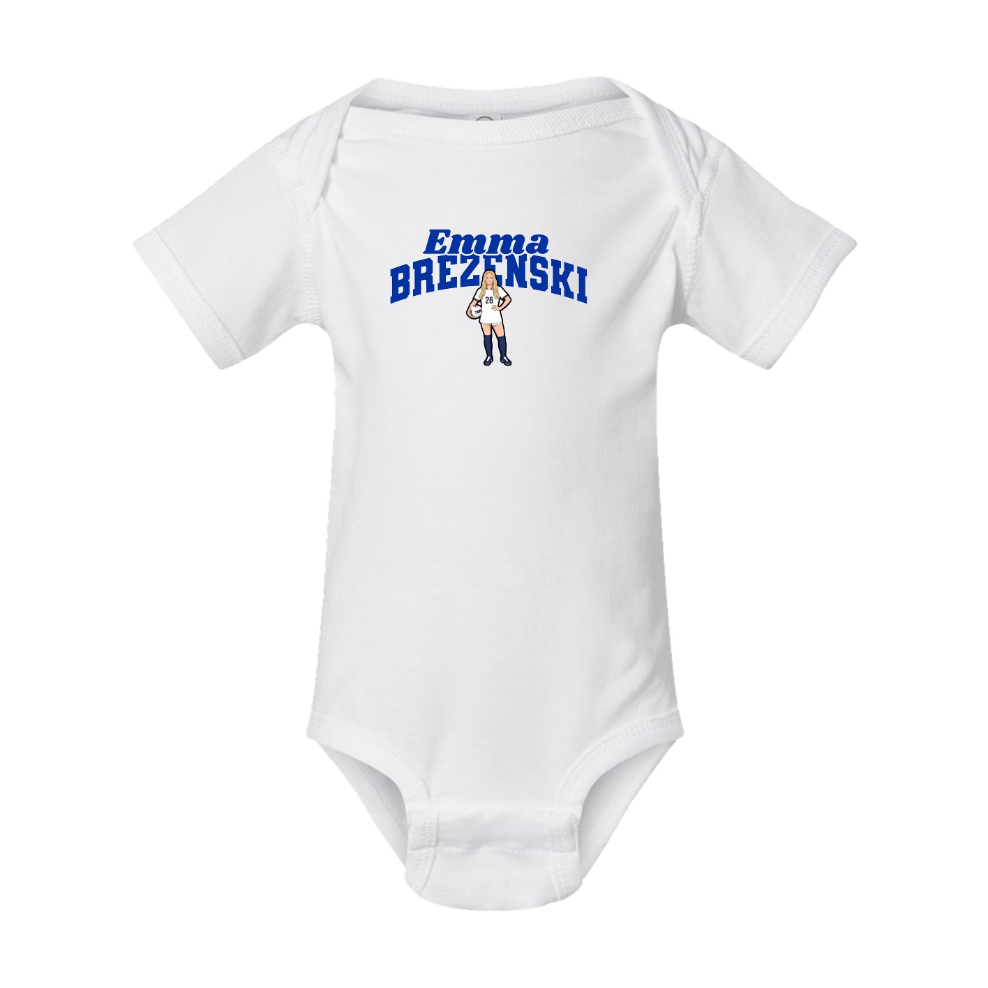 Baby Onesie — Signature Arch in White