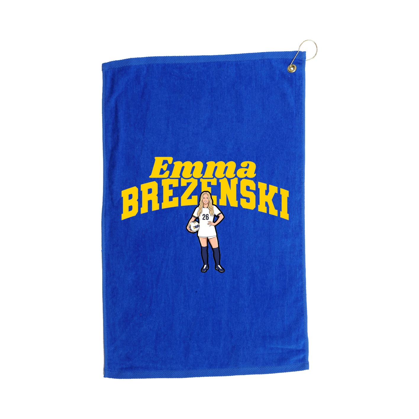 Golf Towel — Signature Arch in Royal
