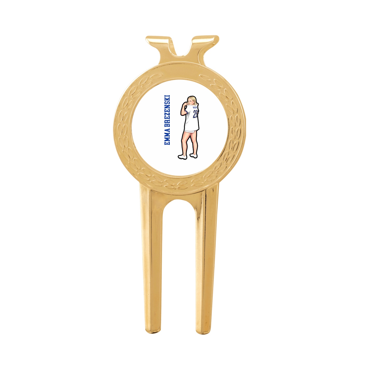 Divot Tool with Ball Marker — Name Vertical in Classic