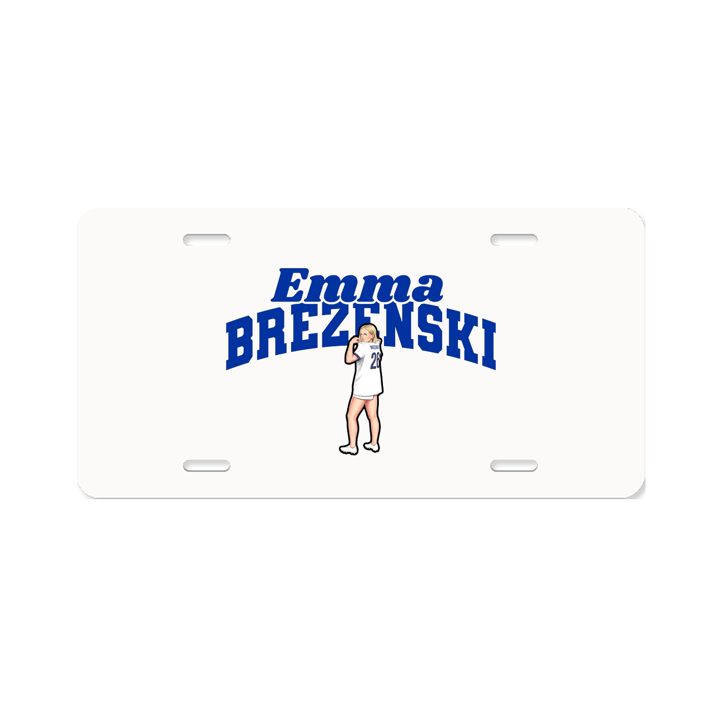 License Plate — Signature Arch in Classic