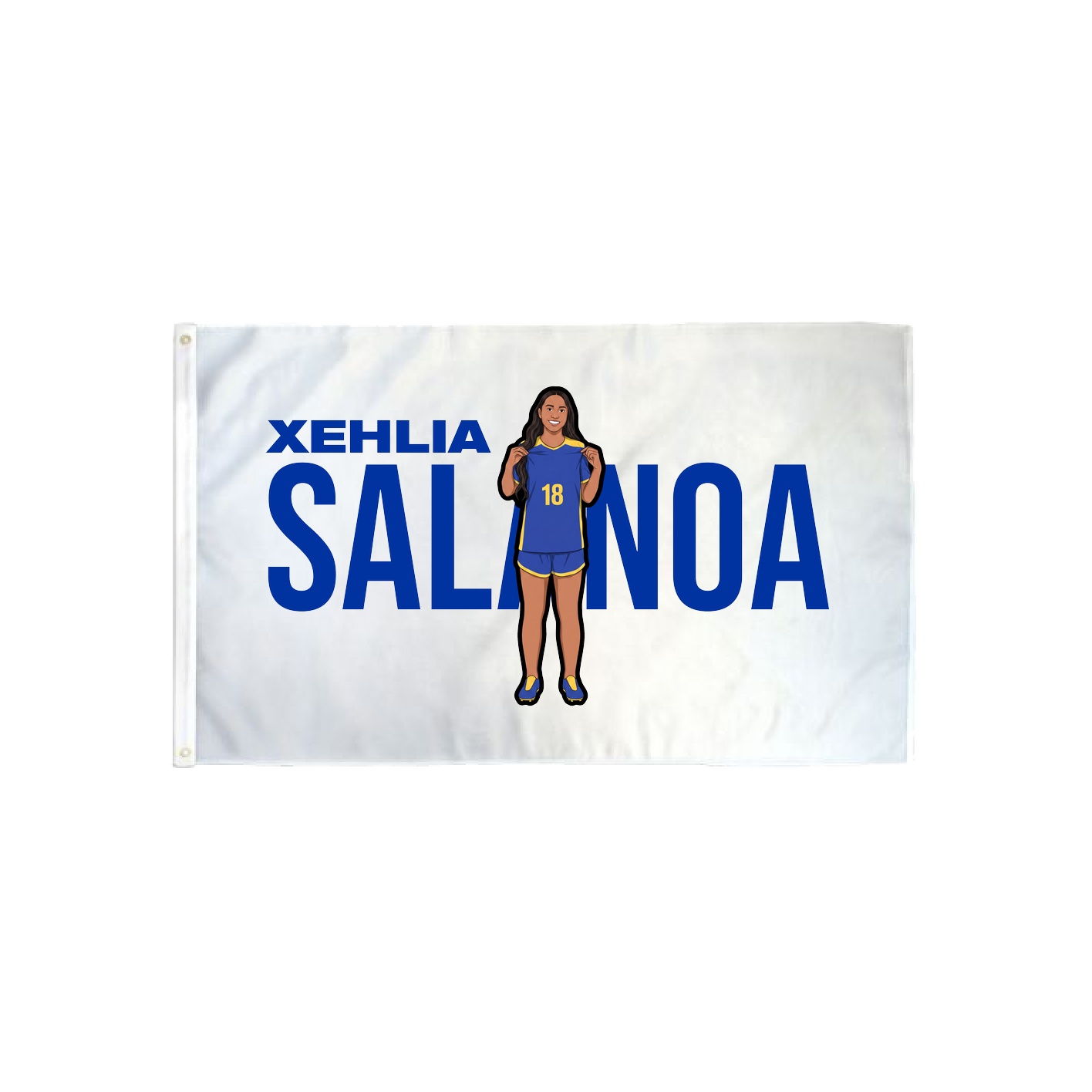 3x5 Flag — Player Name in Classic