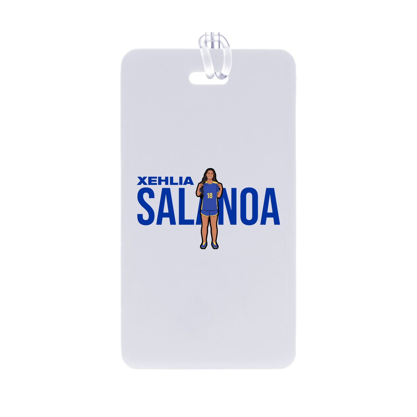 Bag Tag — Player Name in Classic