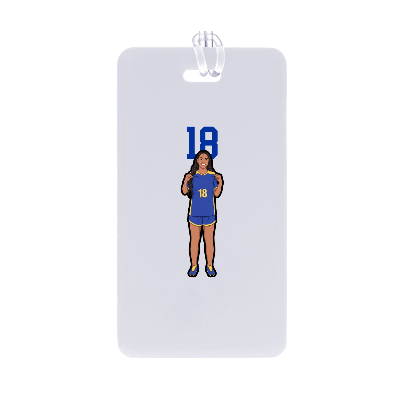 Bag Tag — Number Top in Classic