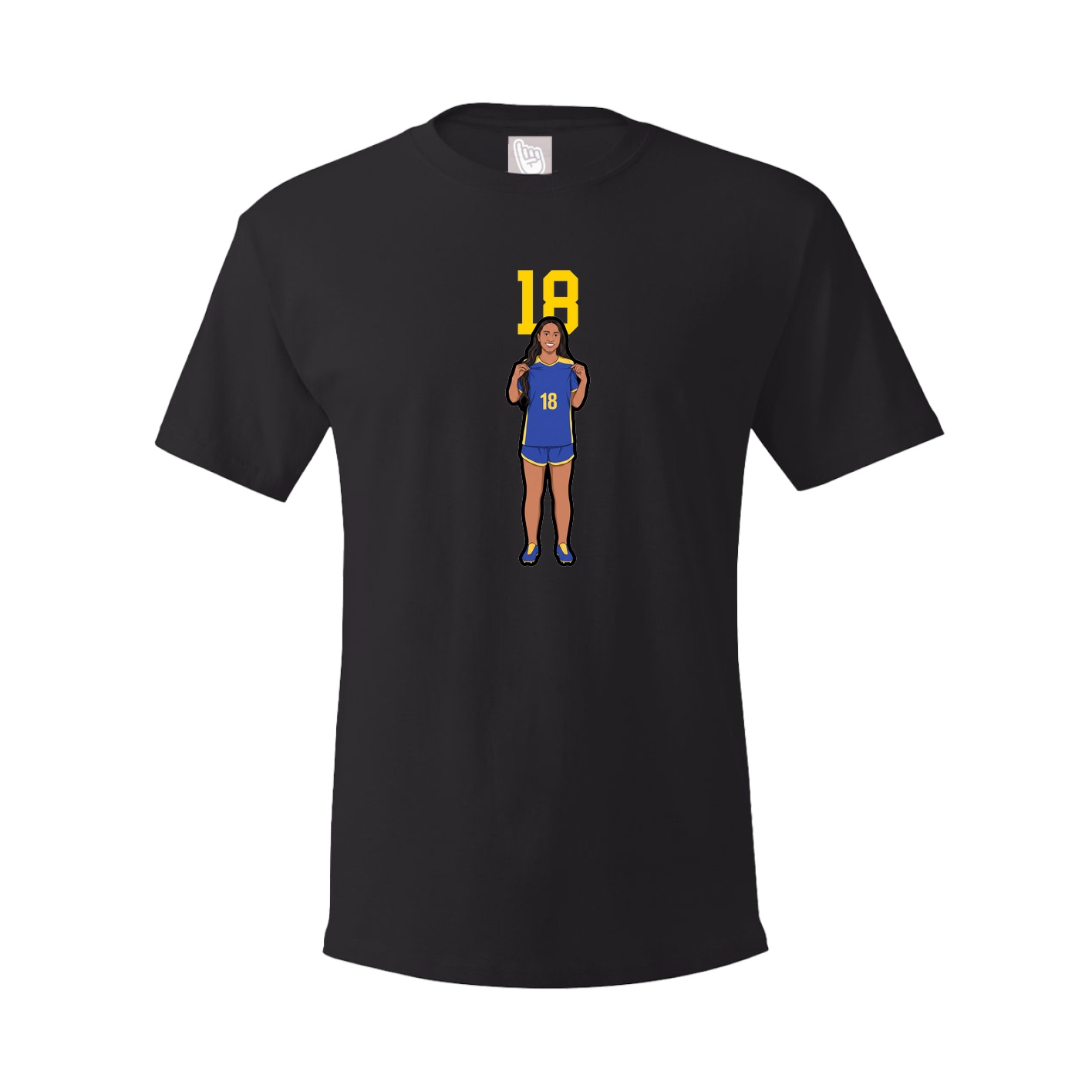 Tee — Number Top in Black