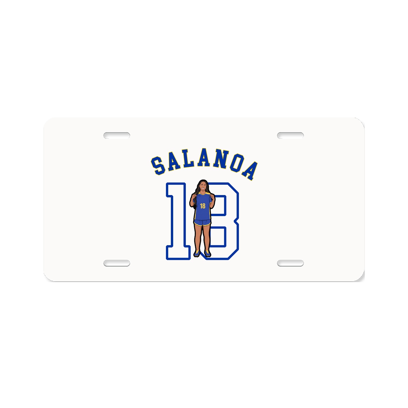 License Plate — Shirsey Arch in Classic