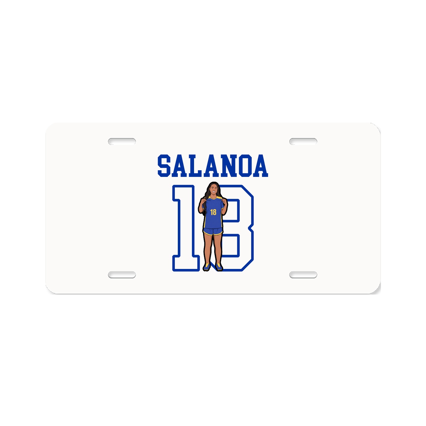License Plate — Shirsey in Classic