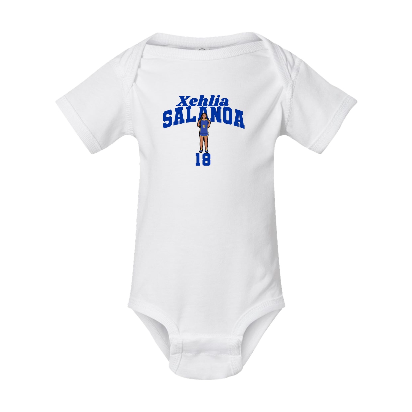 Baby Onesie — Signature Arch in White
