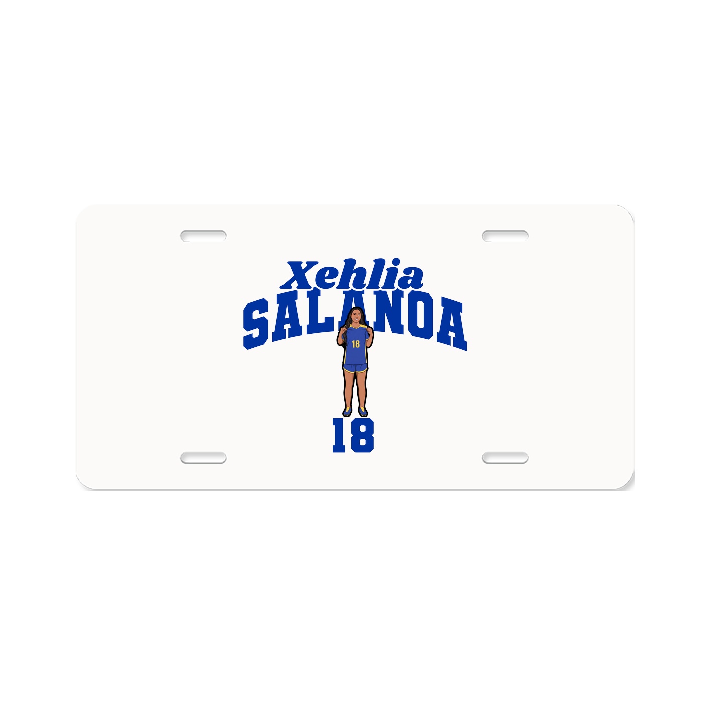 License Plate — Signature Arch in Classic