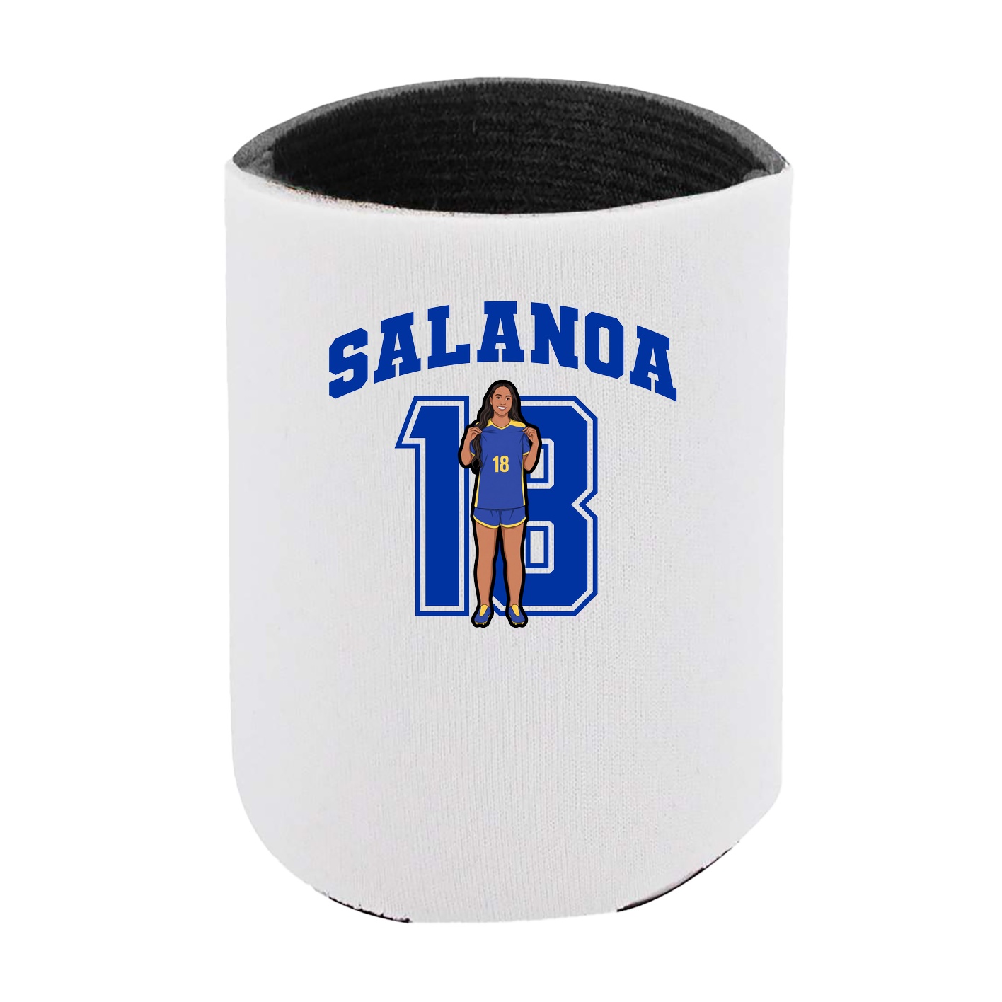 Can Holder — Number in White