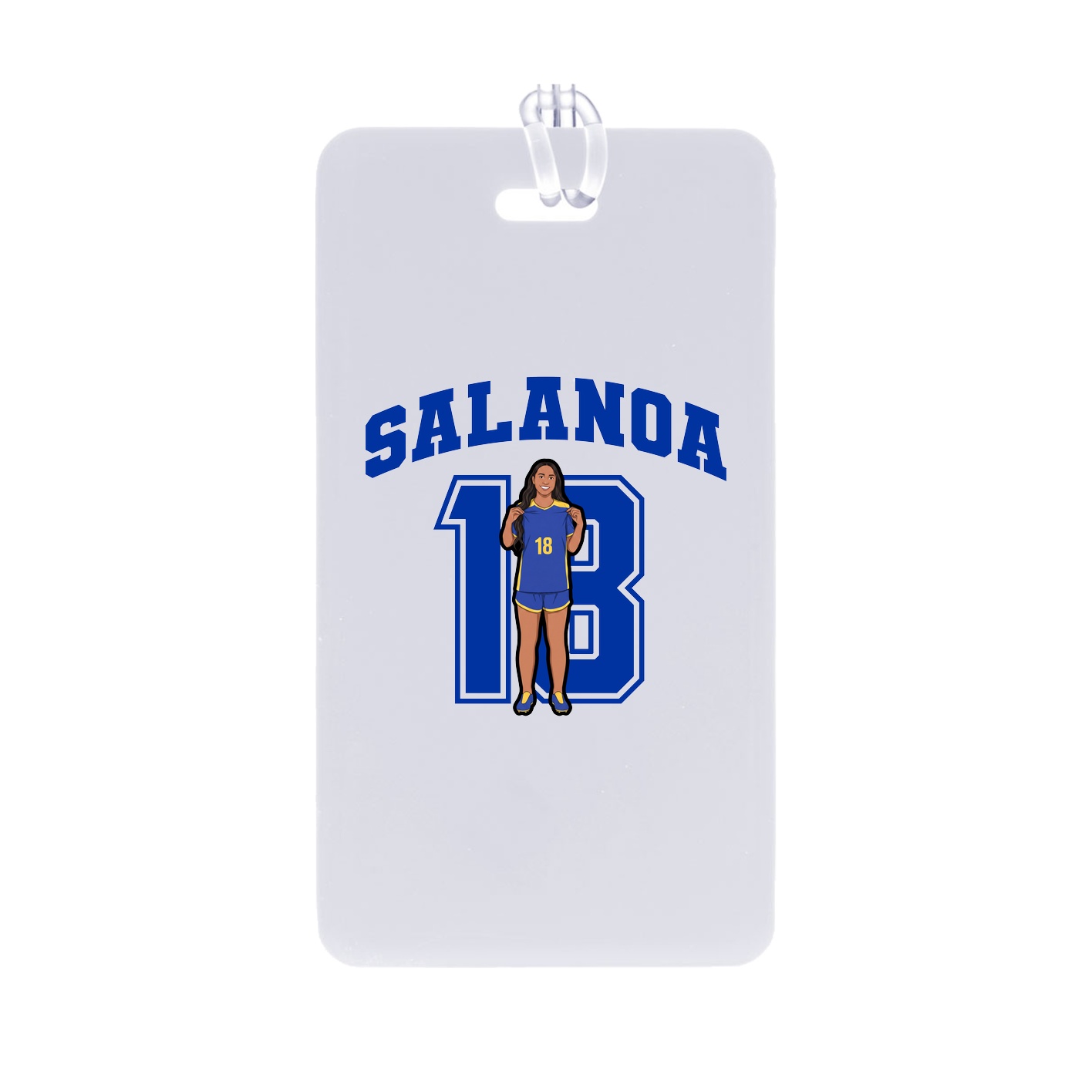 Bag Tag — Number in Classic