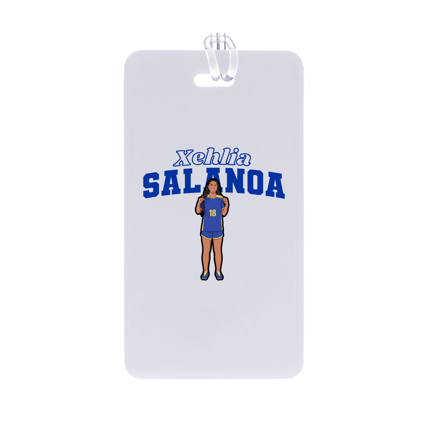 Bag Tag — Name Arch in Classic