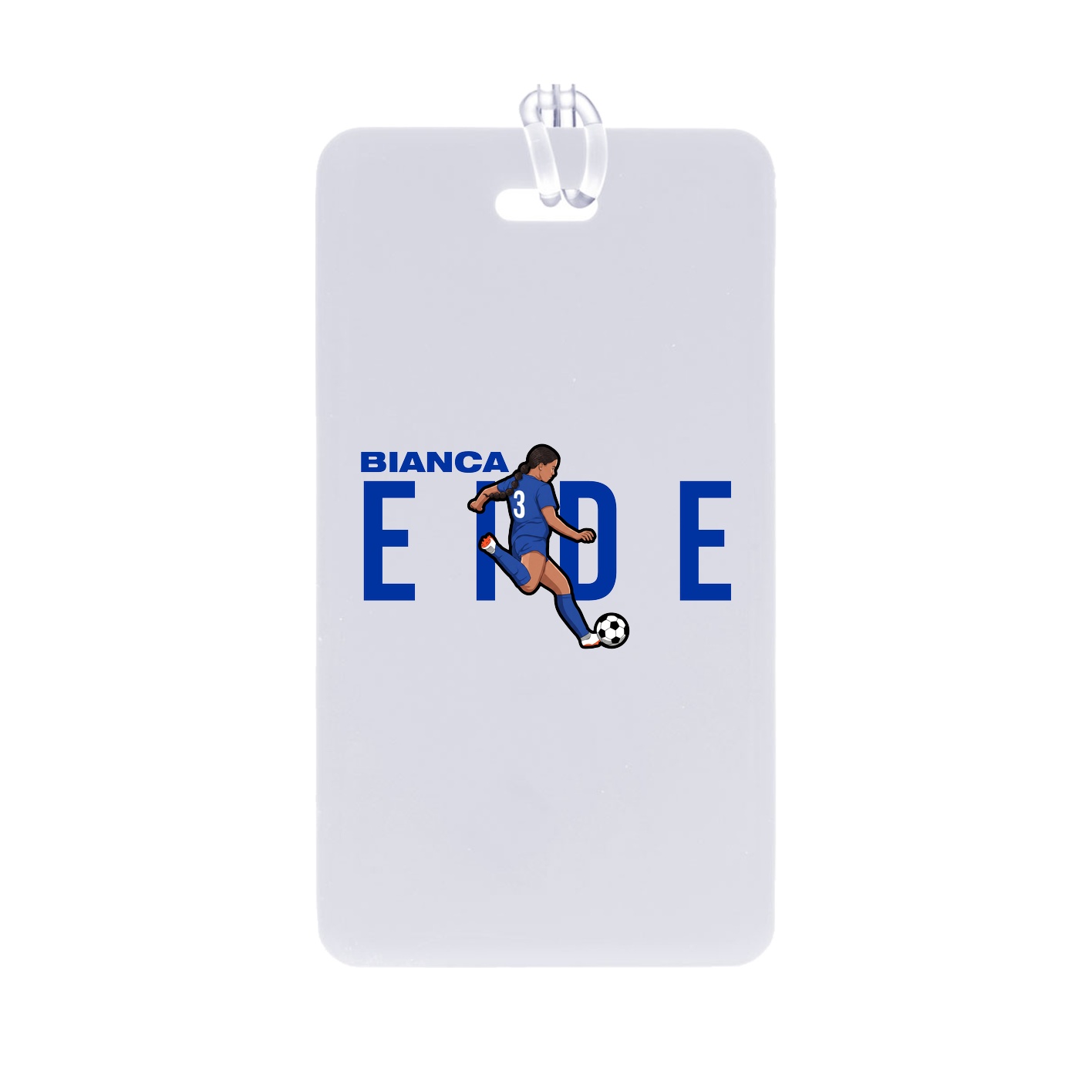Bag Tag — Player Name in Classic
