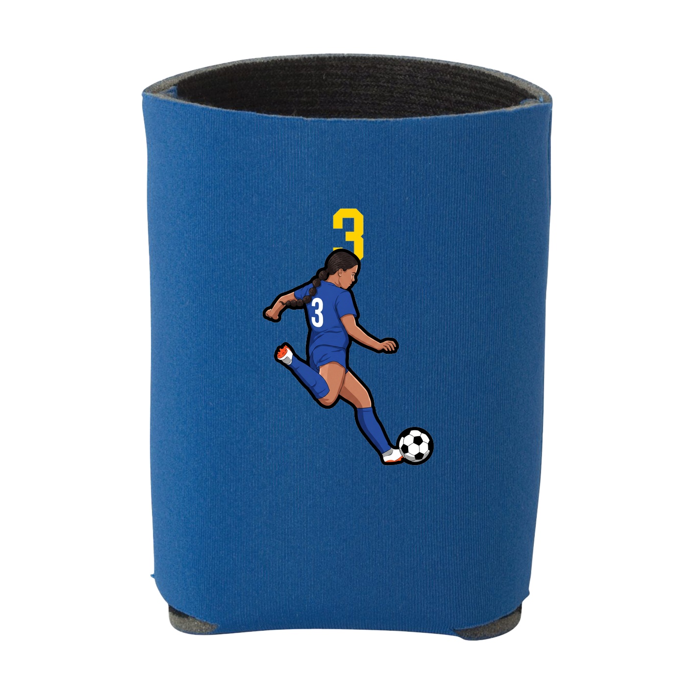 Can Holder — Number Top in Royal