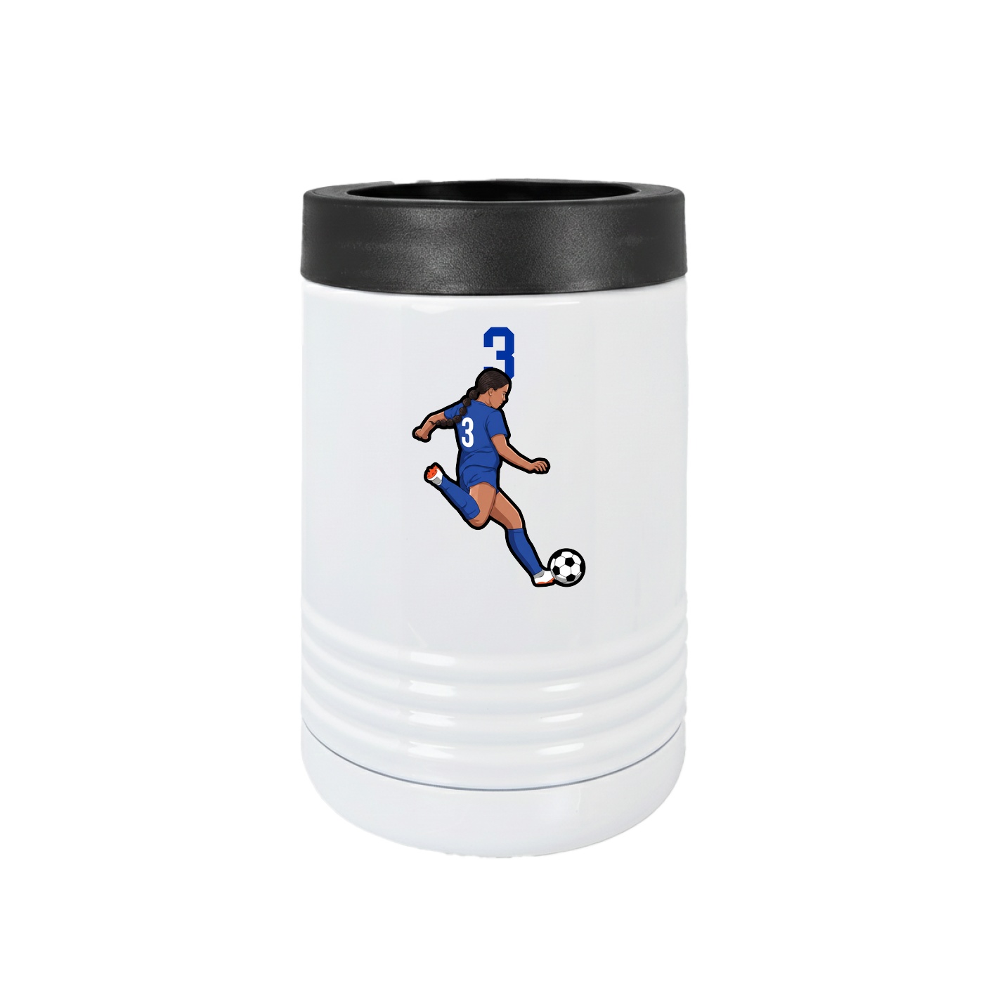 Beverage Holder — Number Top in White