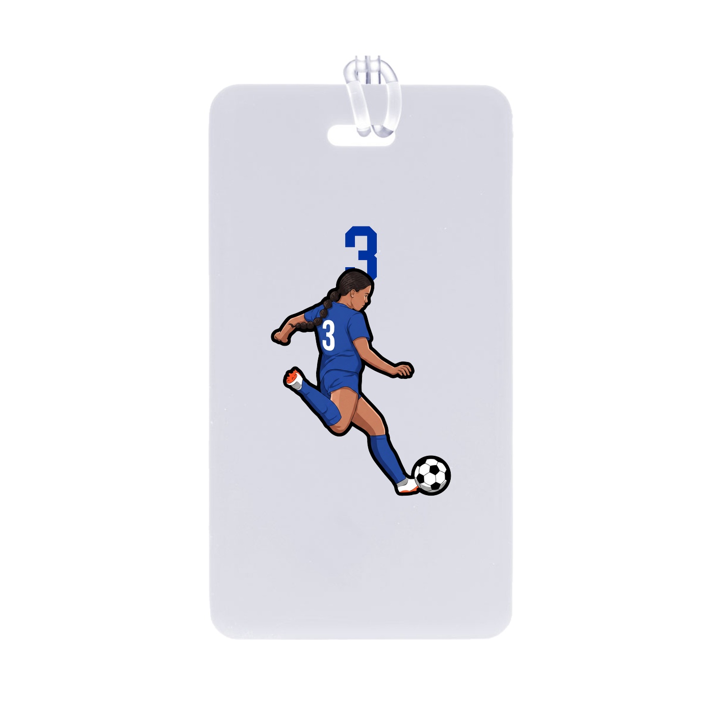 Bag Tag — Number Top in Classic