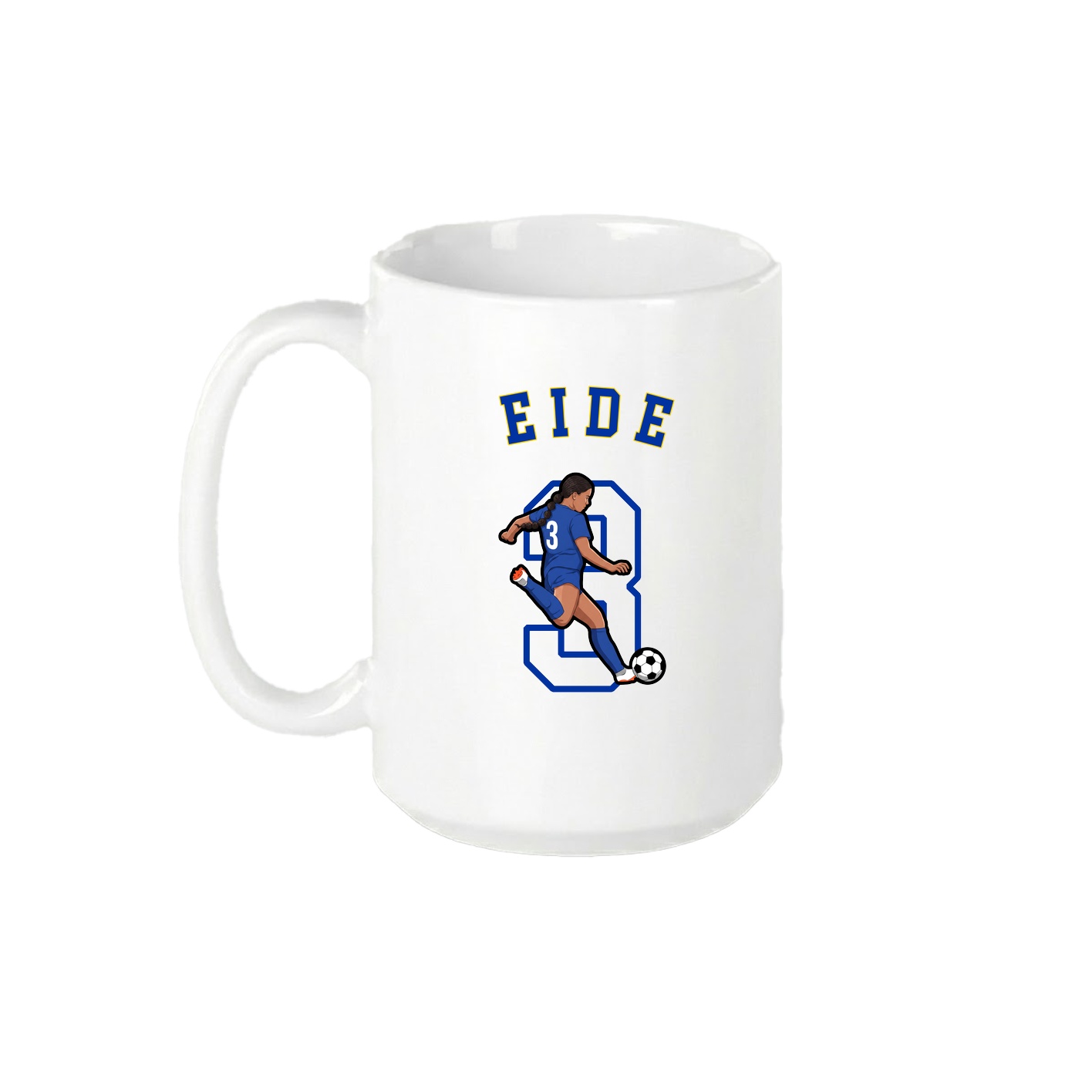 15oz Coffee Mug — Shirsey Arch in White