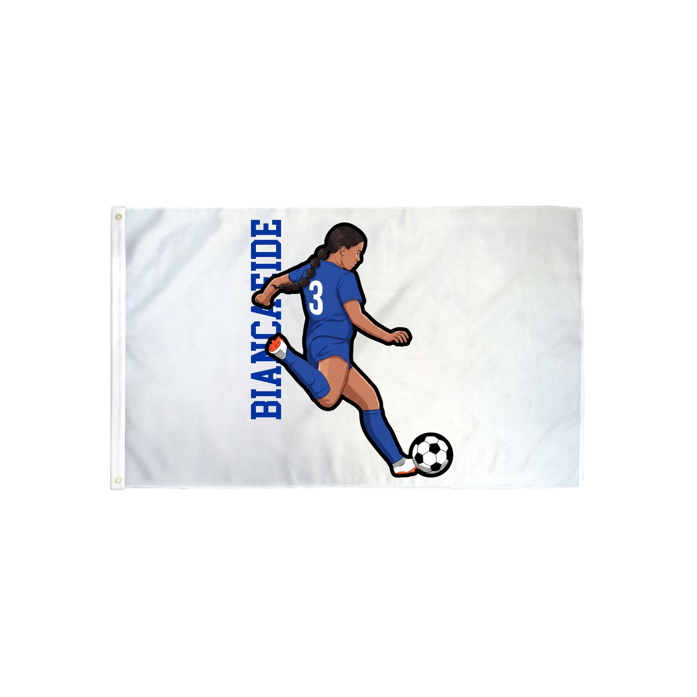 3x5 Flag — Name Vertical in Classic