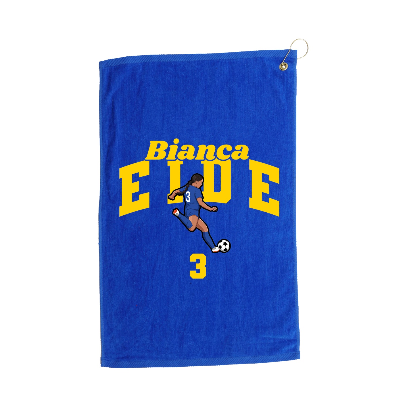 Golf Towel — Signature Arch in Royal