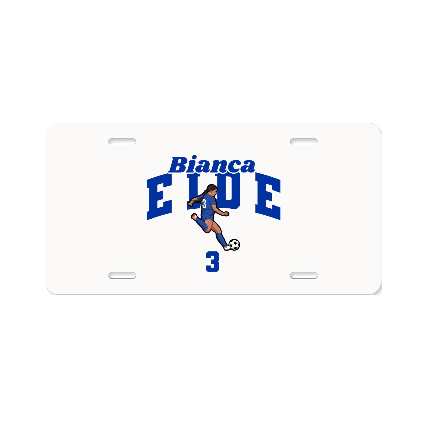 License Plate — Signature Arch in Classic