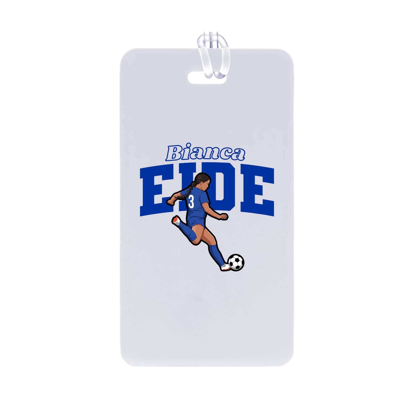 Bag Tag — Name Arch in Classic