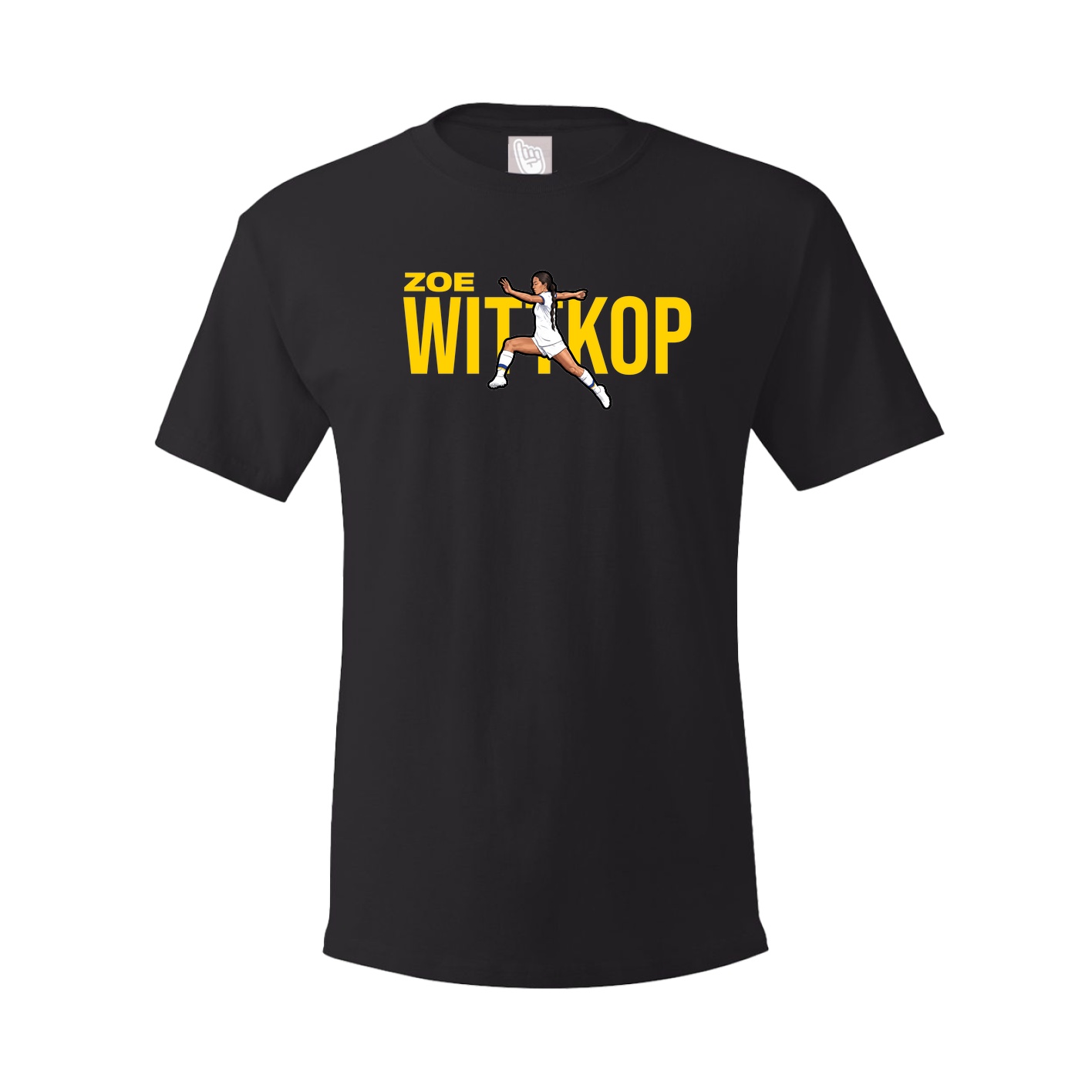 Youth Tee — Player Name in Black