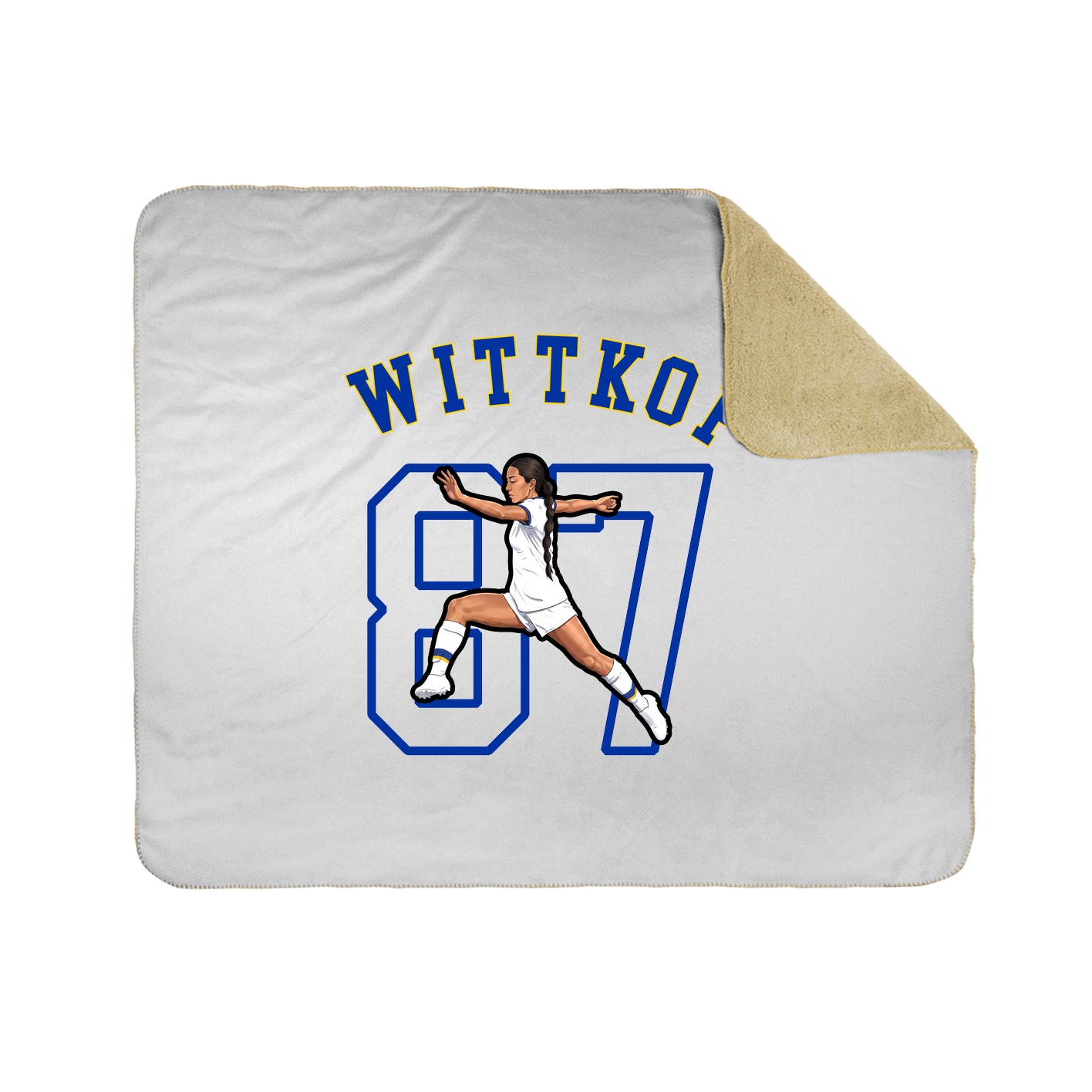 Throw Blanket — Shirsey Arch in White