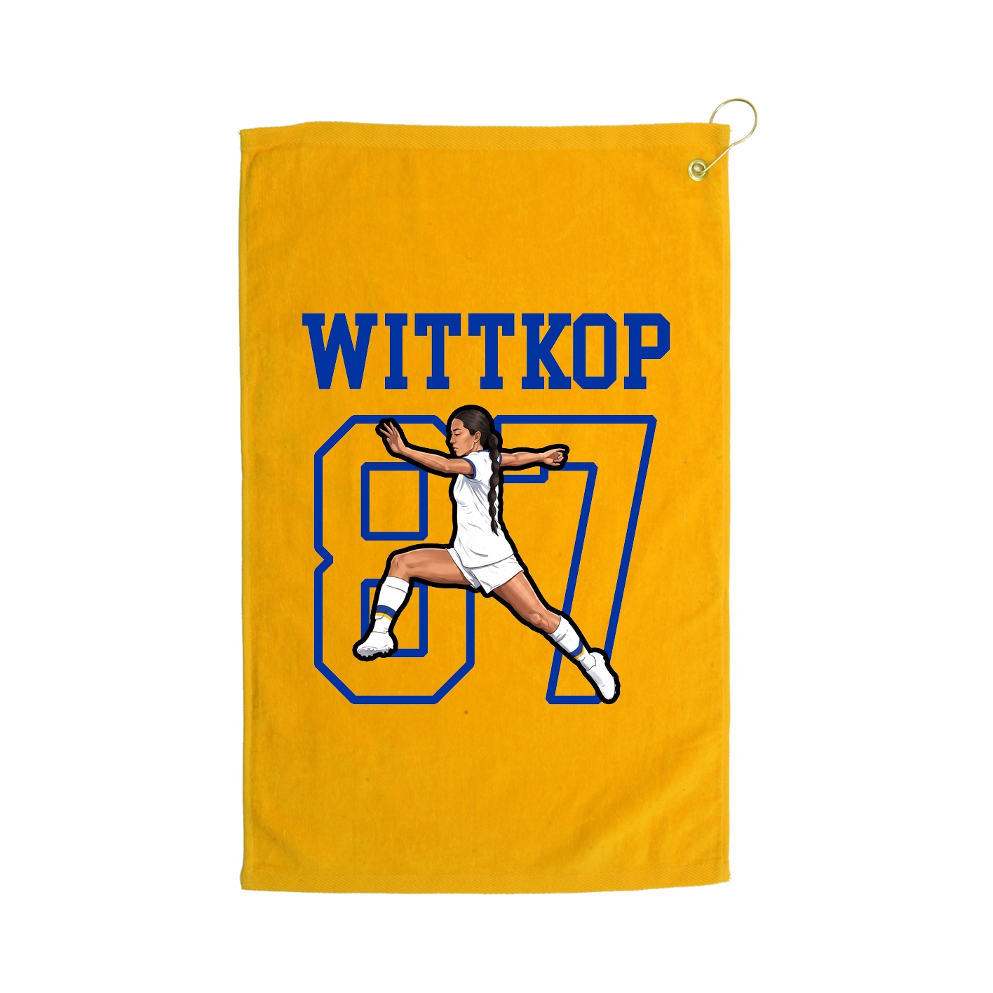 Golf Towel — Shirsey in Gold