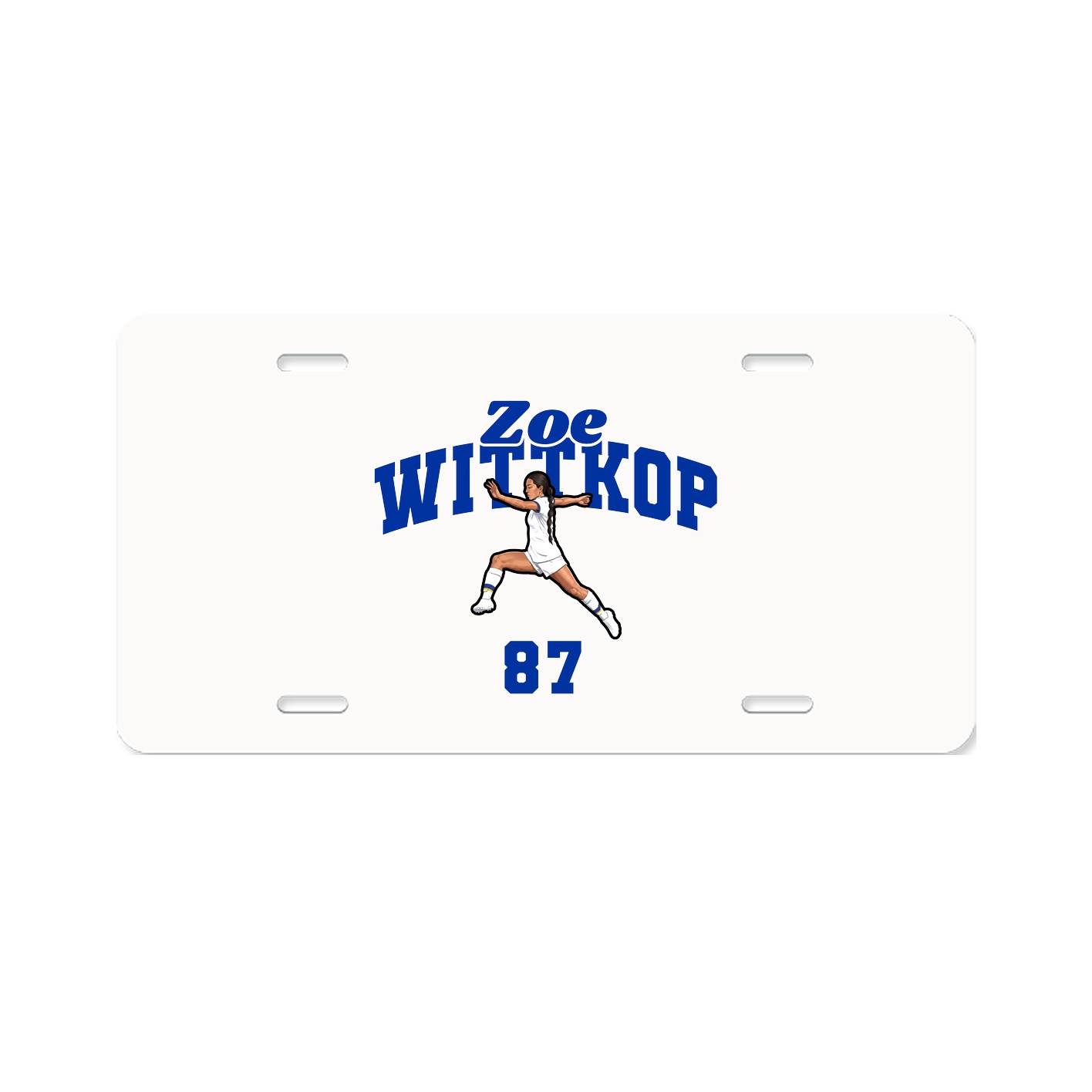 License Plate — Signature Arch in Classic