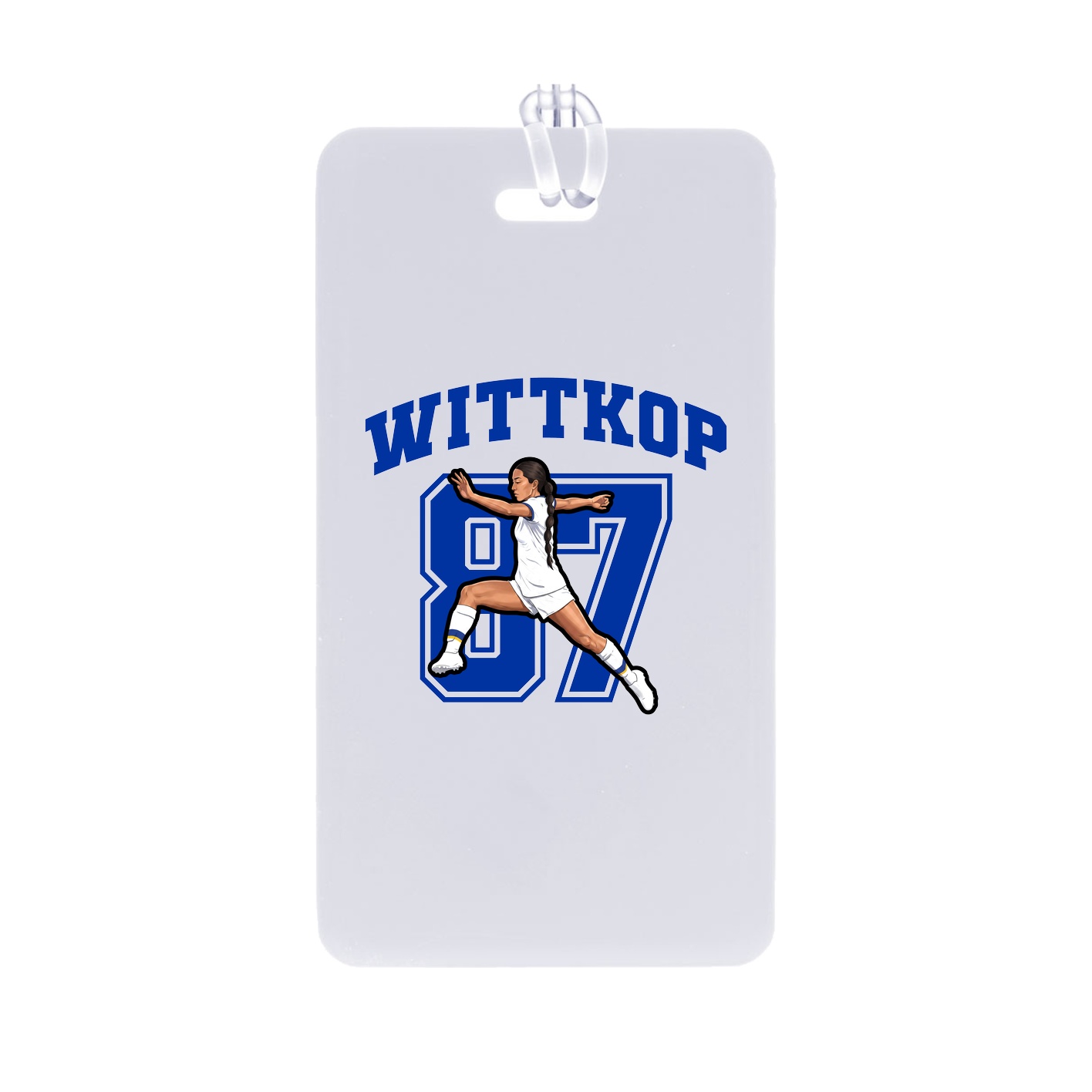Bag Tag — Number in Classic