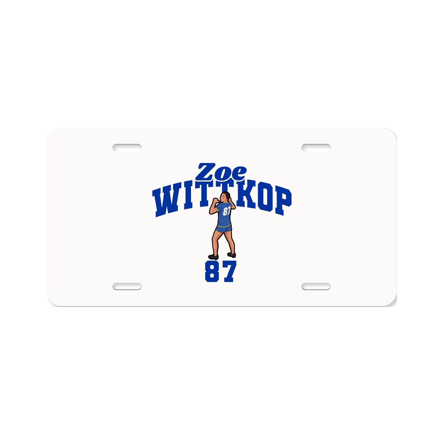 License Plate — Signature Arch in Classic