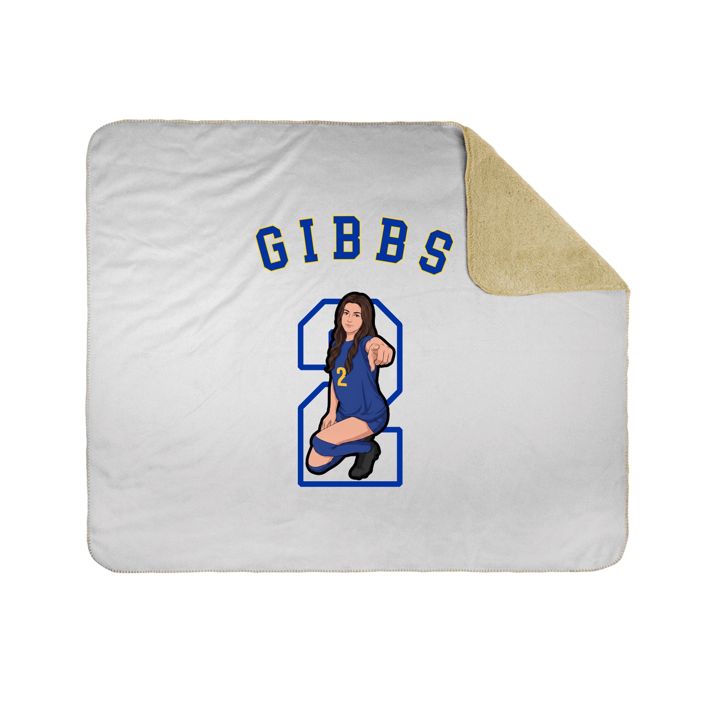 Throw Blanket — Shirsey Arch in White