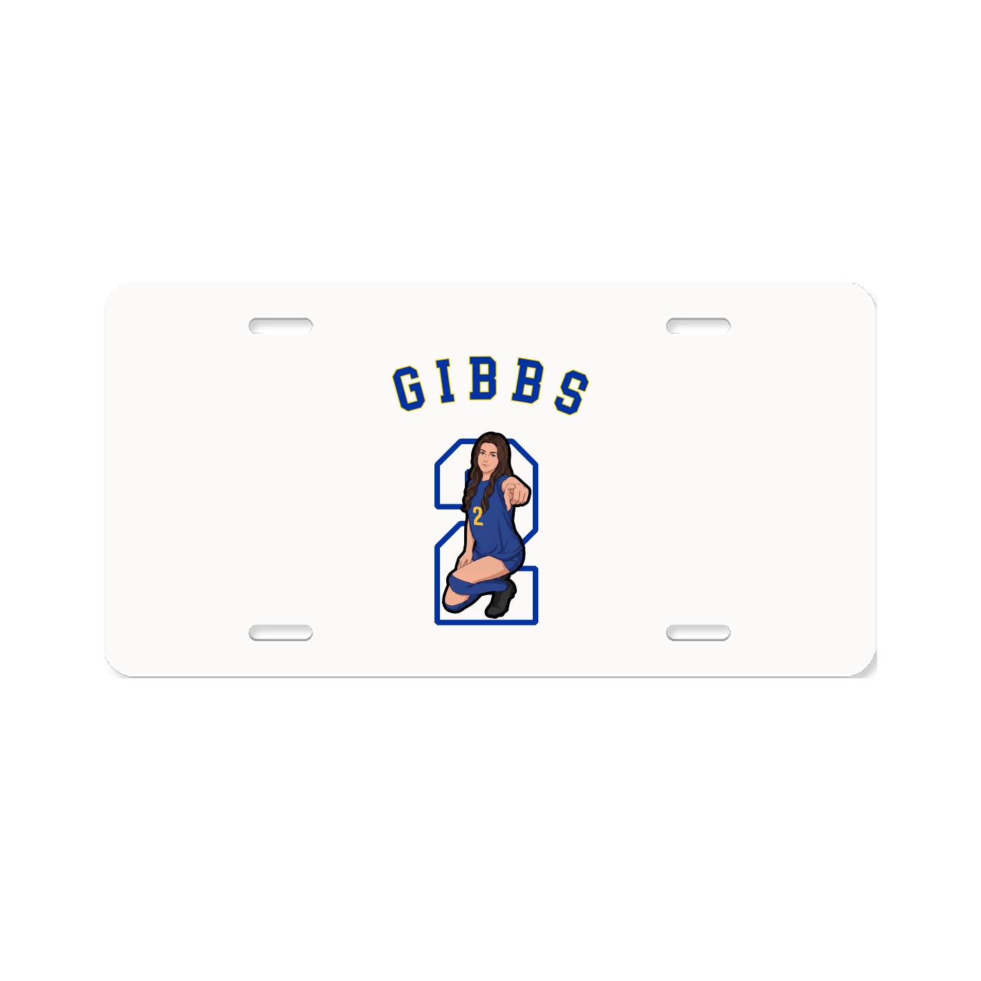 License Plate — Shirsey Arch in Classic