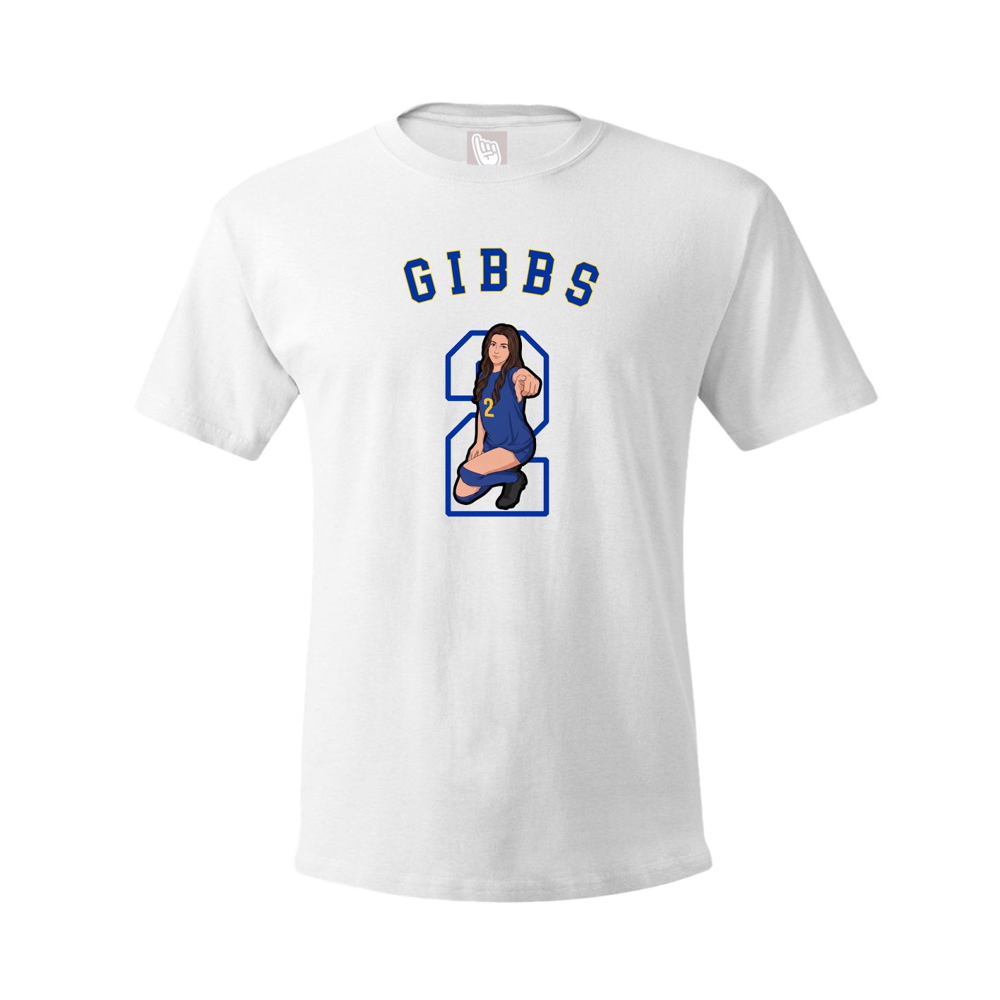 Tee — Shirsey Arch in White
