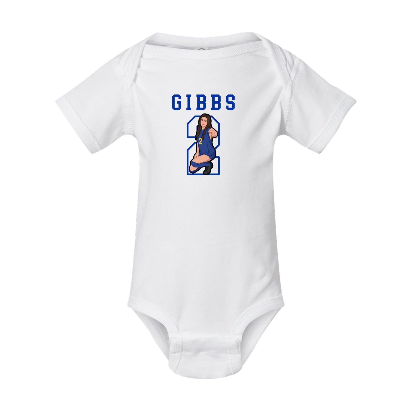Baby Onesie — Shirsey in White