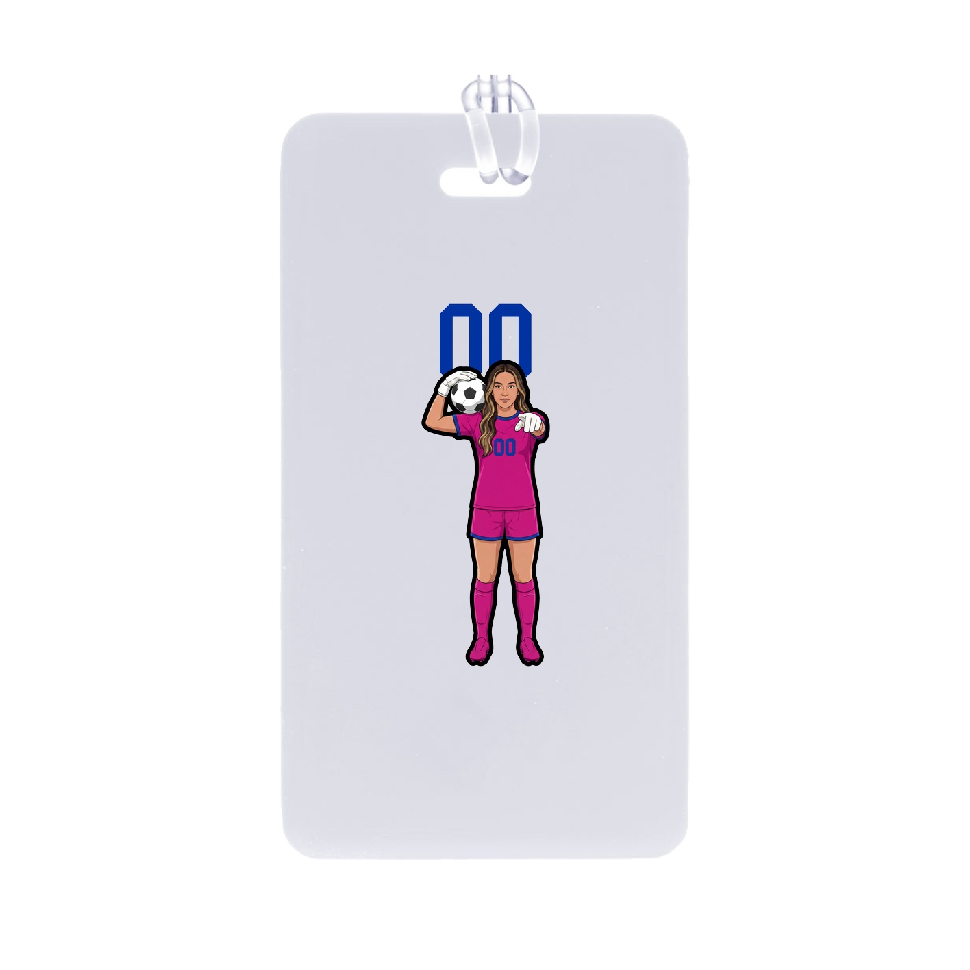 Bag Tag — Number Top in Classic