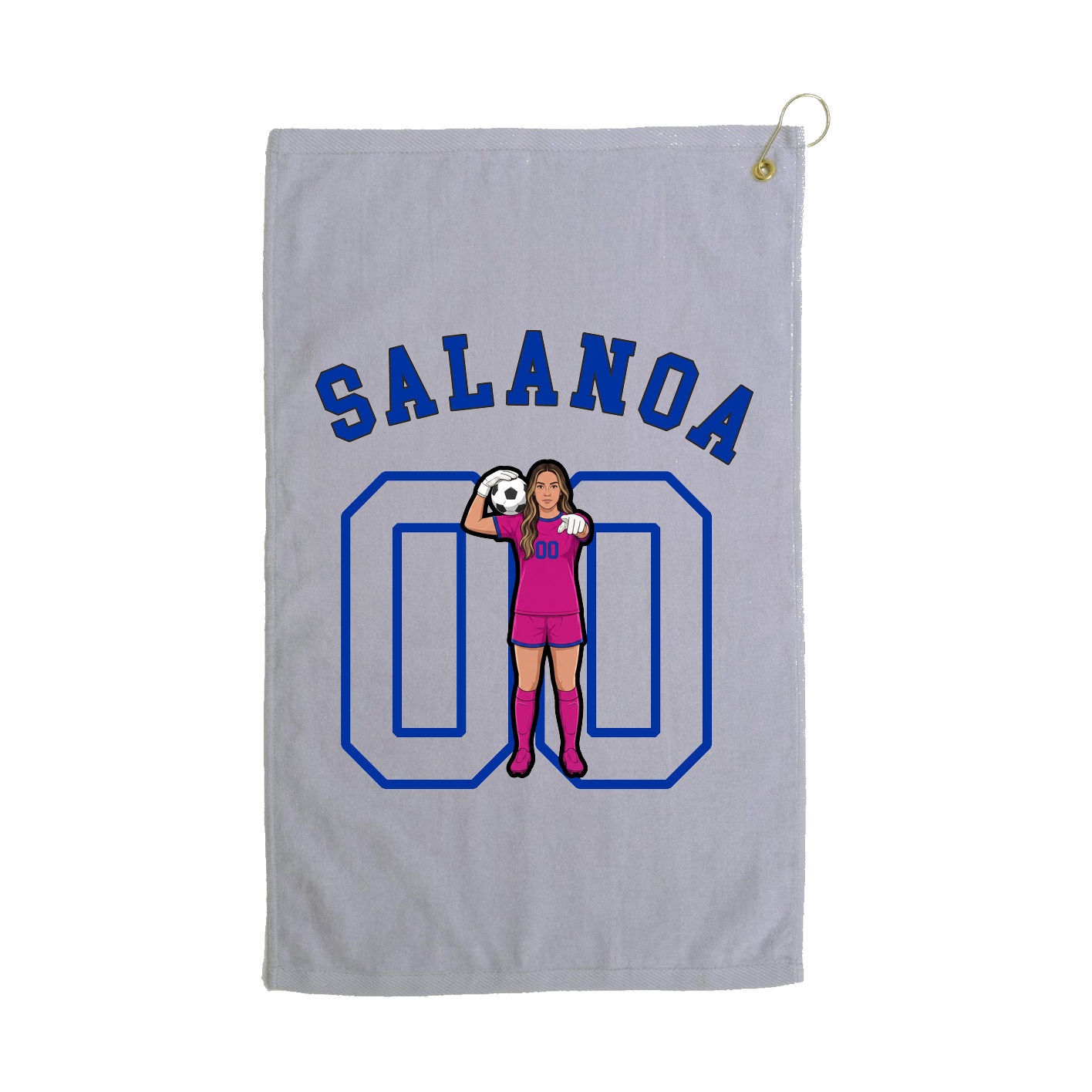 Golf Towel — Shirsey Arch in Grey