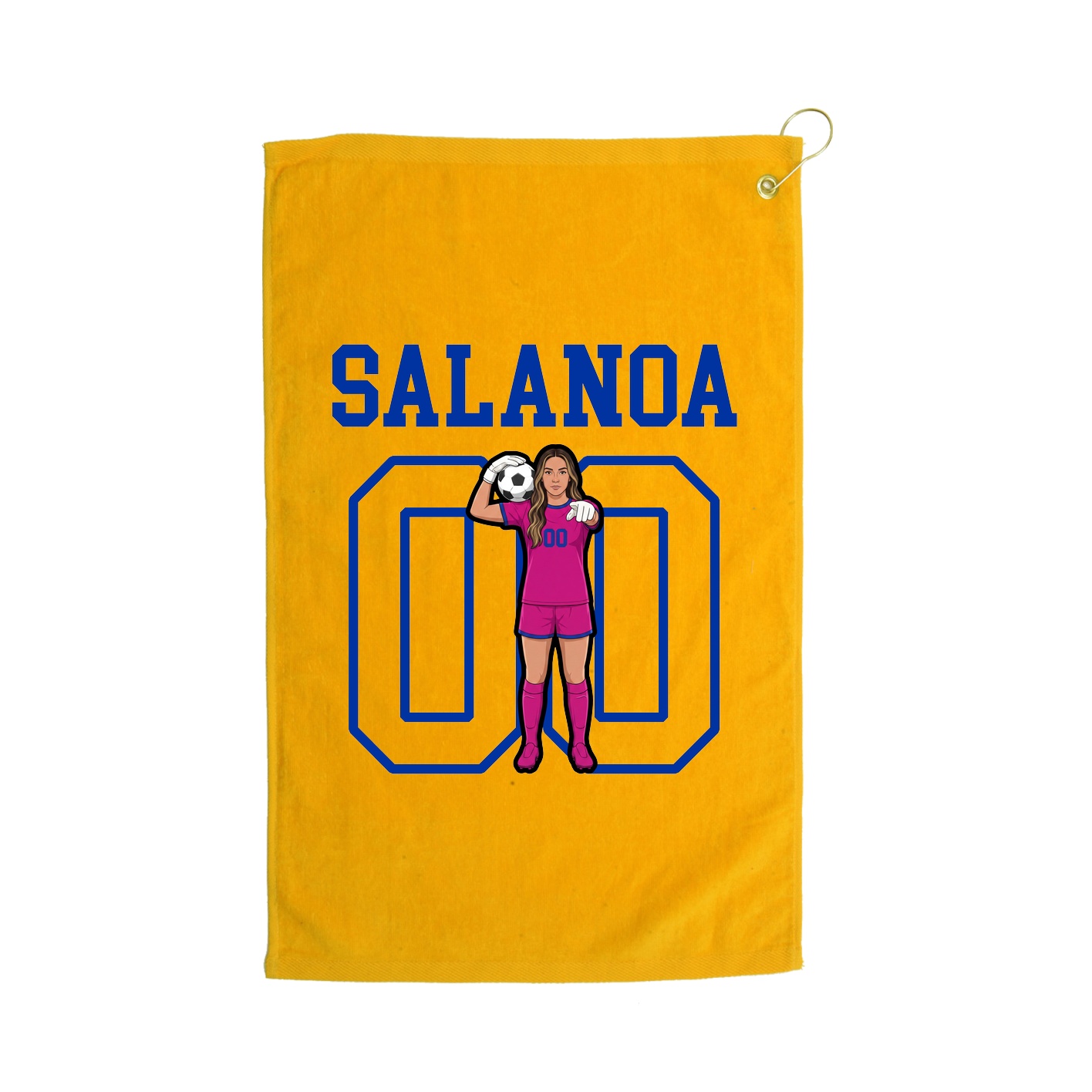 Golf Towel — Shirsey in Gold