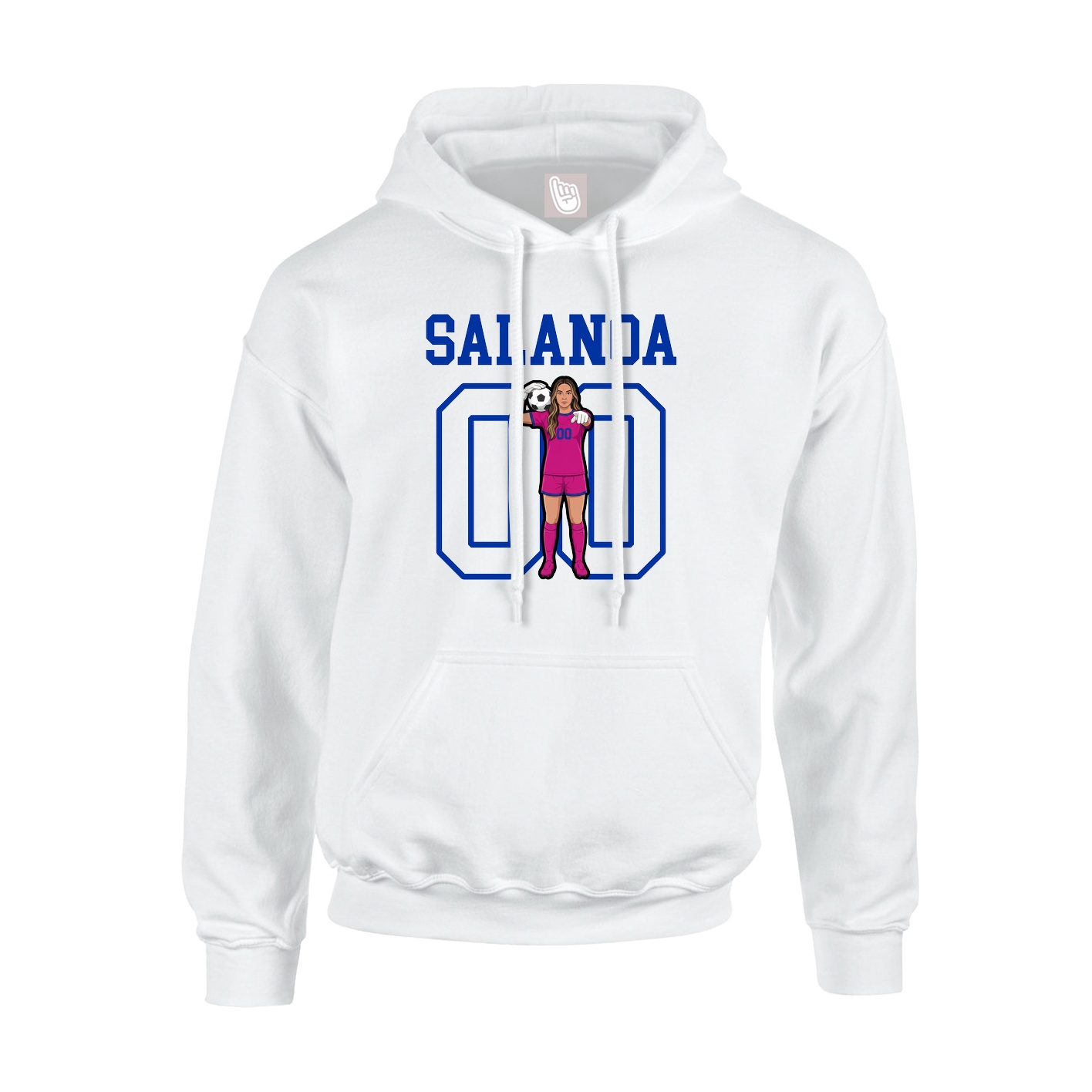 Youth Hoodie — Shirsey in White